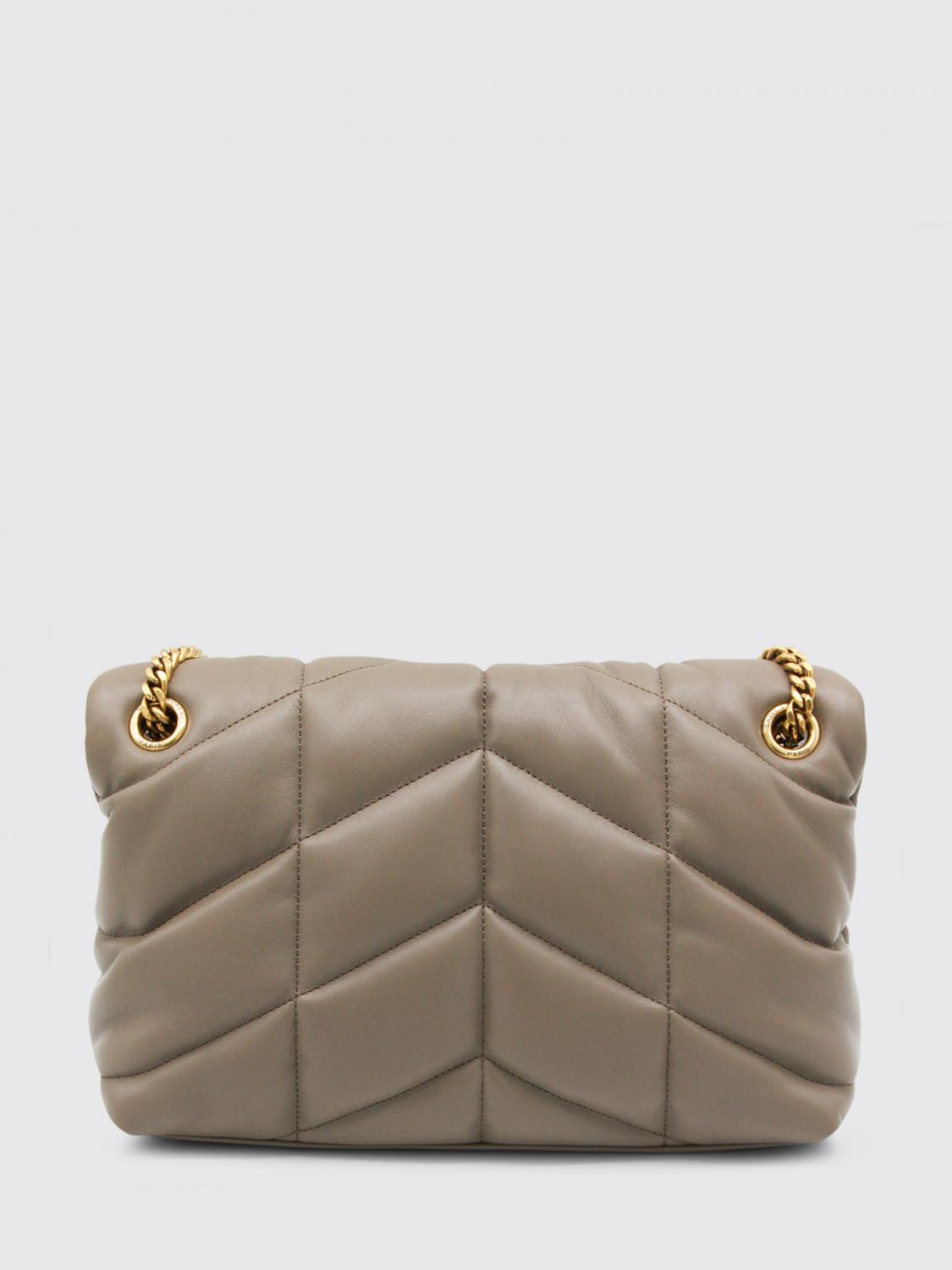 Saint Laurent Shoulder Bag Woman Beige SAINT LAURENT