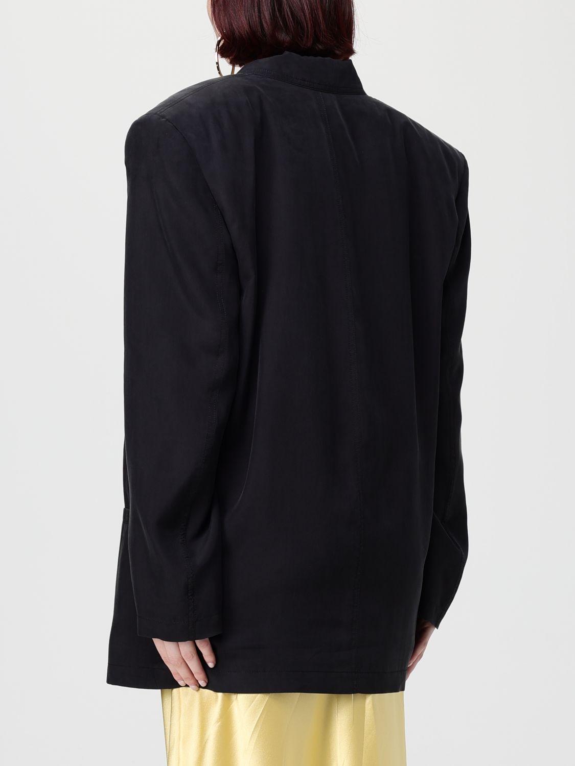 Saint Laurent Jacket Woman Black SAINT LAURENT