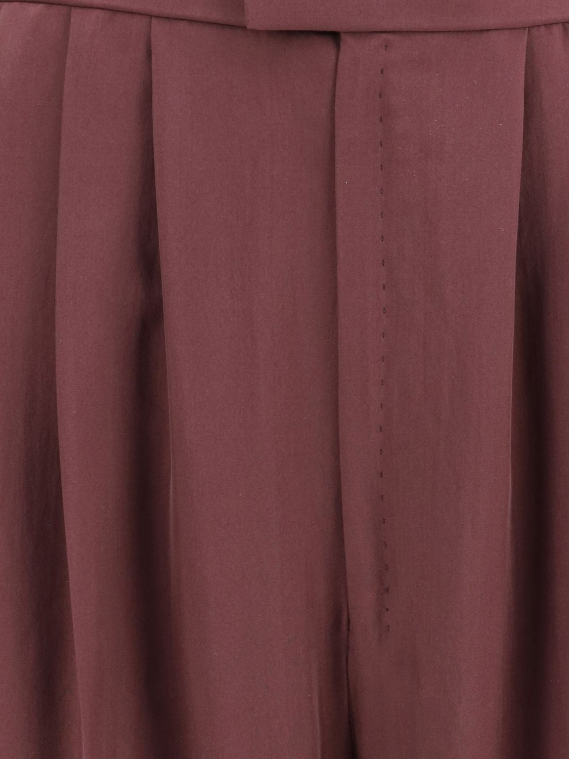 Saint Laurent Women Silk Tailored Trousers Saint Laurent SAINT LAURENT