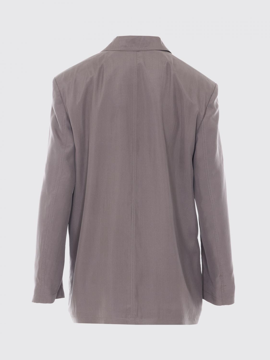 Saint Laurent Jacket Woman Grey SAINT LAURENT