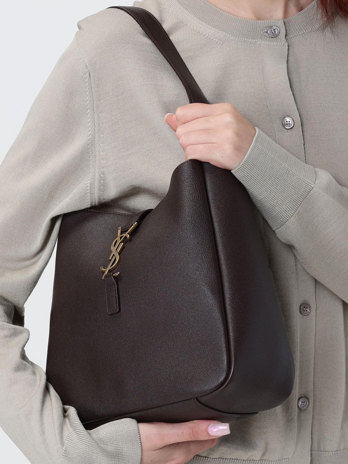 Saint Laurent Mini Bag Woman Brown SAINT LAURENT