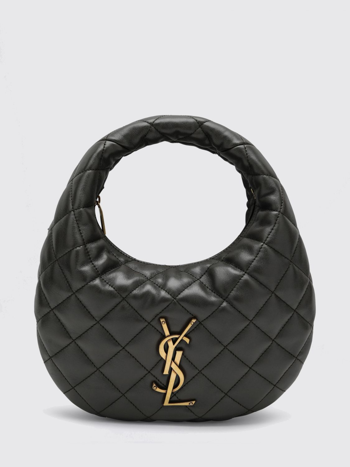 Saint Laurent Shoulder Bag Woman Grey SAINT LAURENT