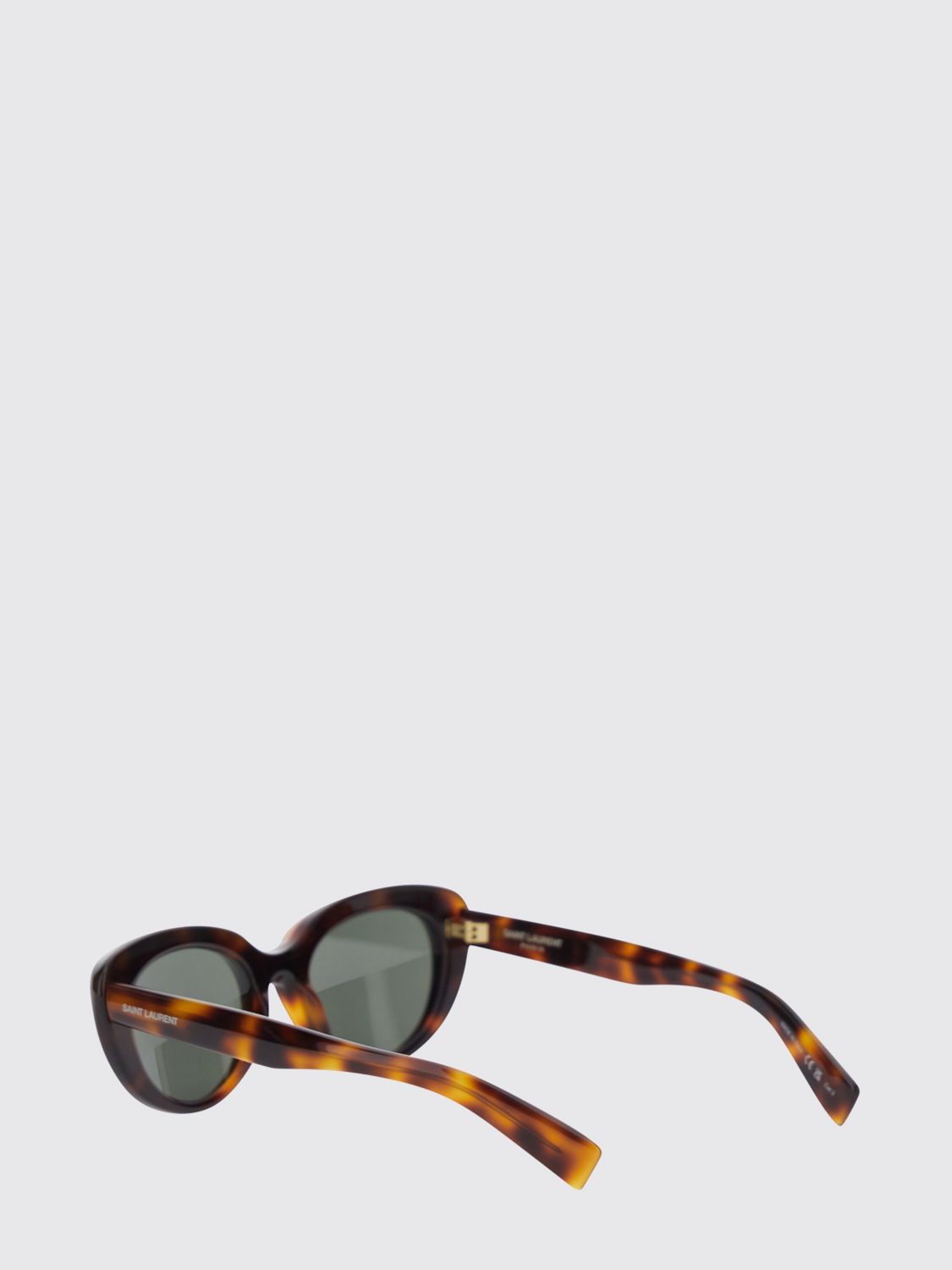 Saint Laurent Sunglasses Woman Brown SAINT LAURENT