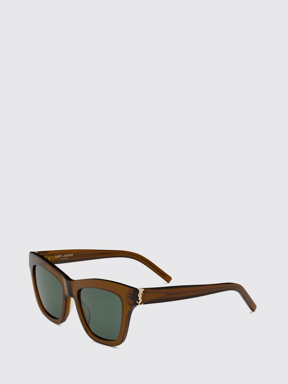 Saint Laurent Sunglasses Woman Brown SAINT LAURENT