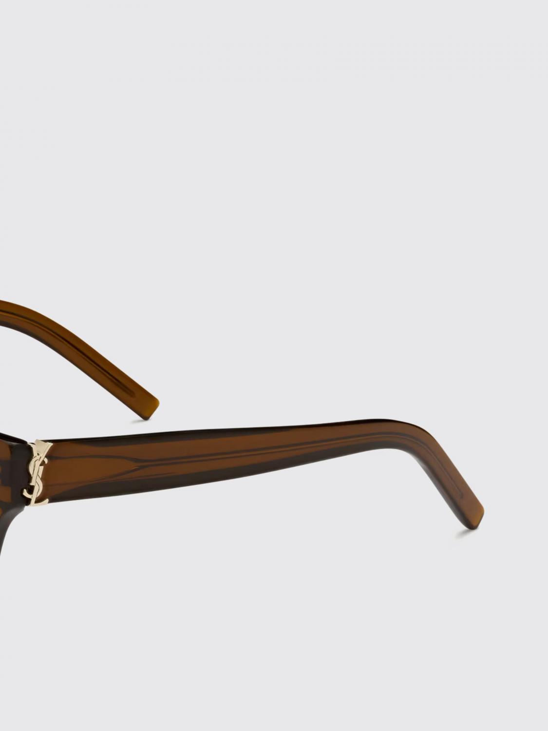 Saint Laurent Sunglasses Woman Brown SAINT LAURENT