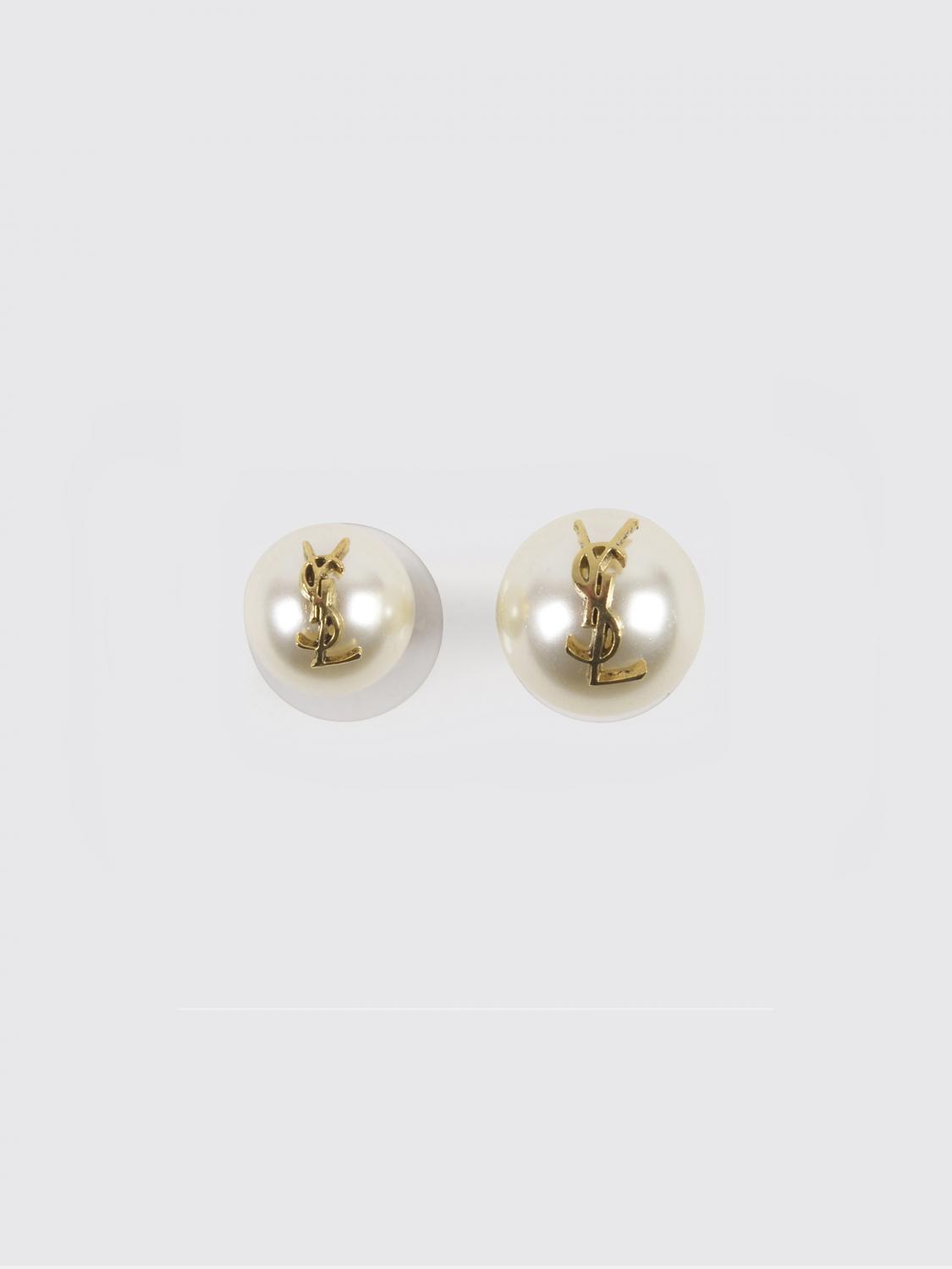 Saint Laurent Jewel Woman Yellow Cream SAINT LAURENT