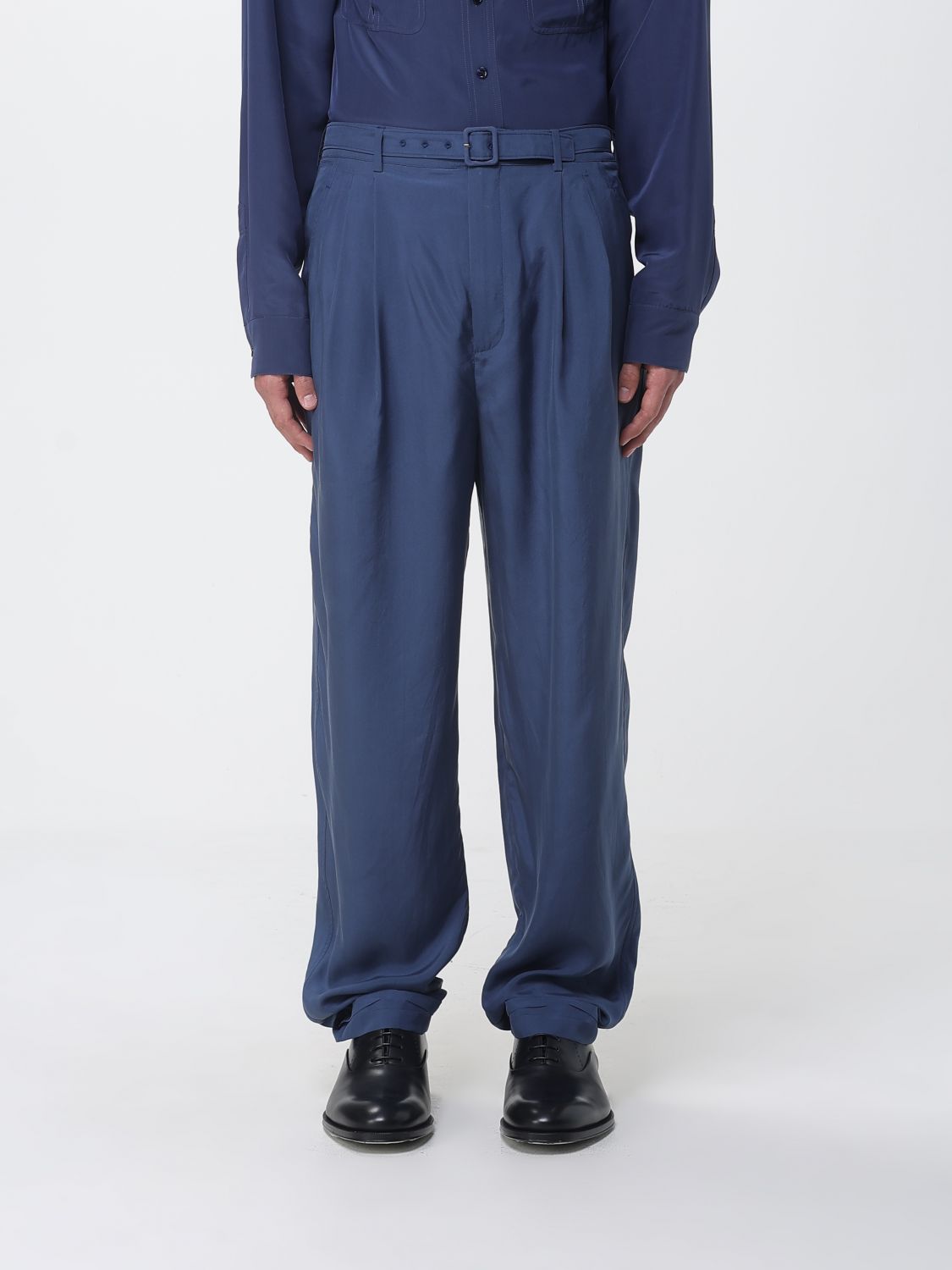 Saint Laurent Pants Men Blue