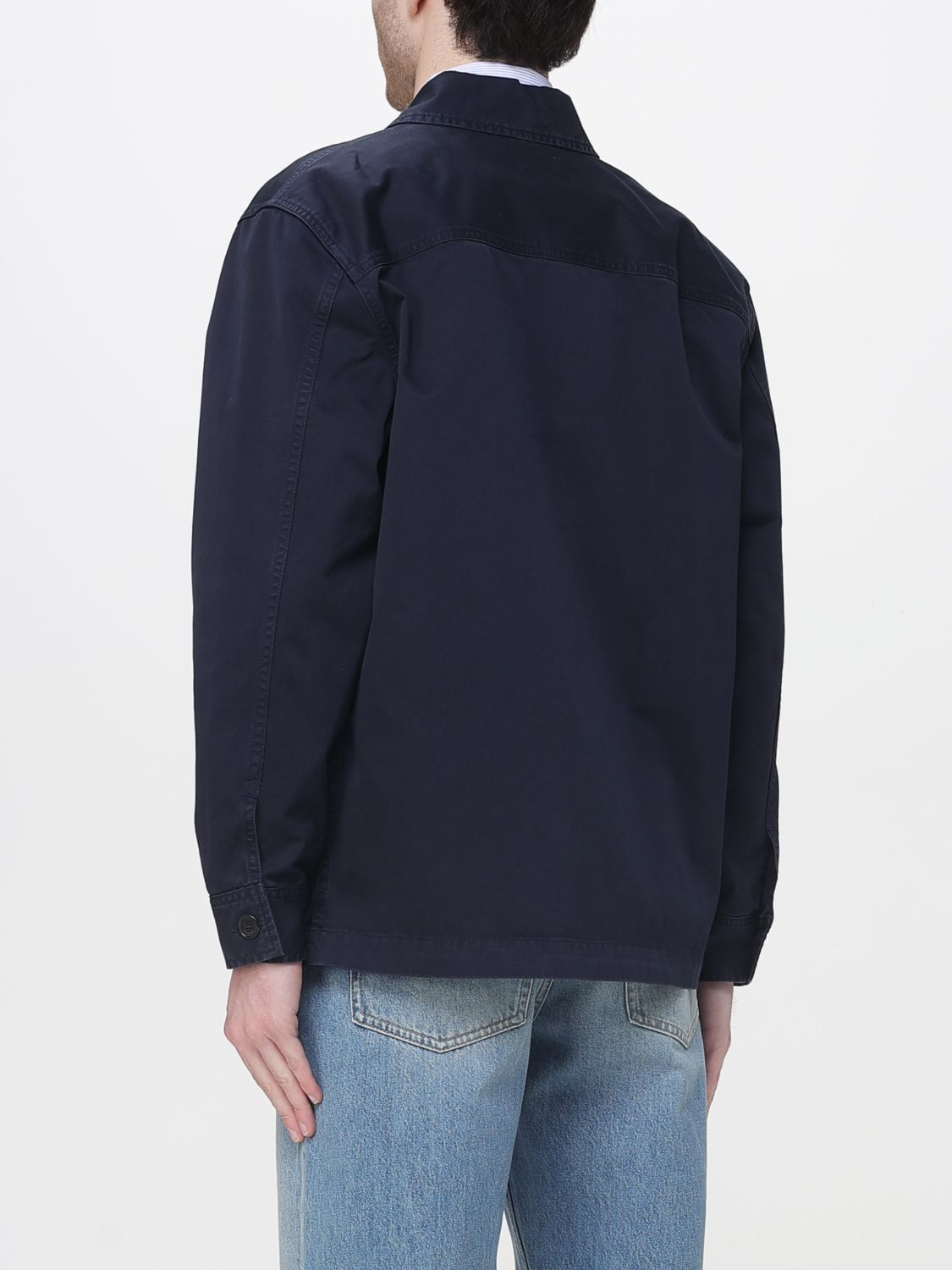 Saint Laurent Jacket Men Navy SAINT LAURENT