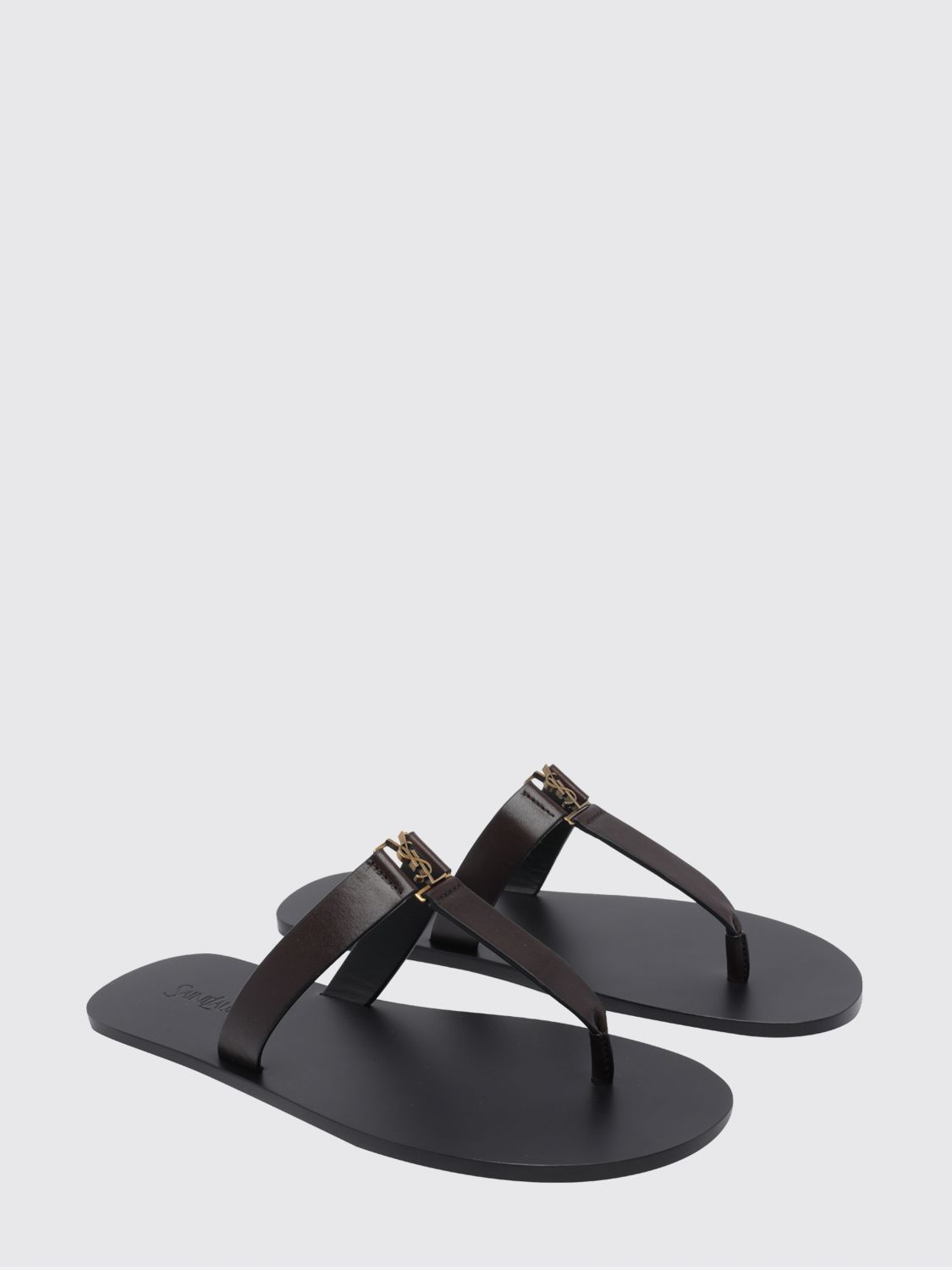 Saint Laurent Sandals Men Dark SAINT LAURENT