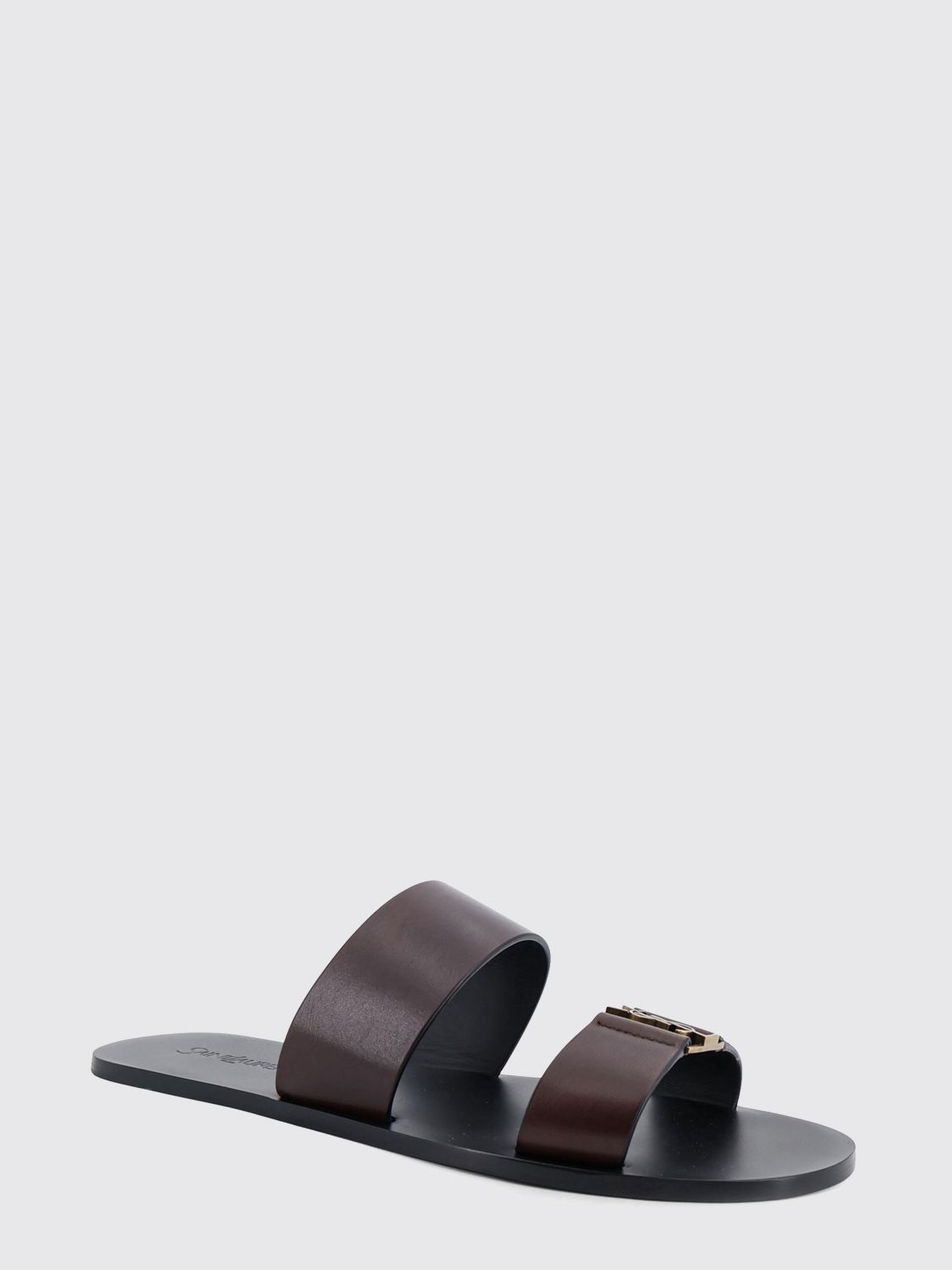 Saint Laurent Sandals Men Dark SAINT LAURENT