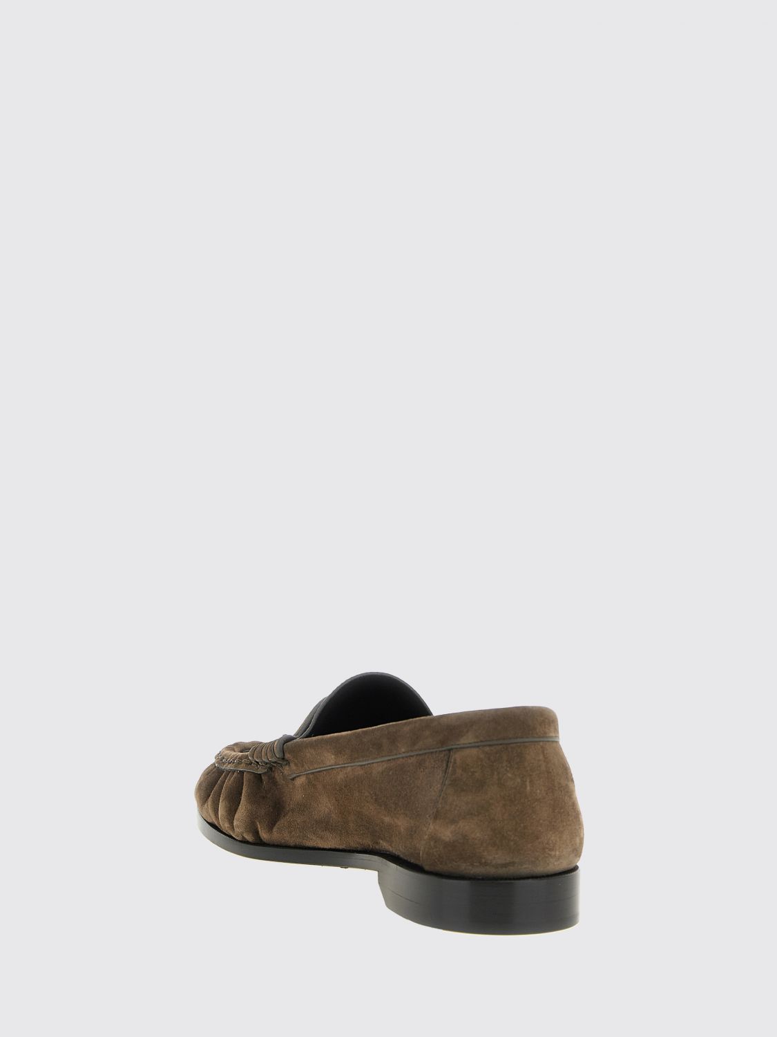 Saint Laurent Loafers Men Charcoal SAINT LAURENT