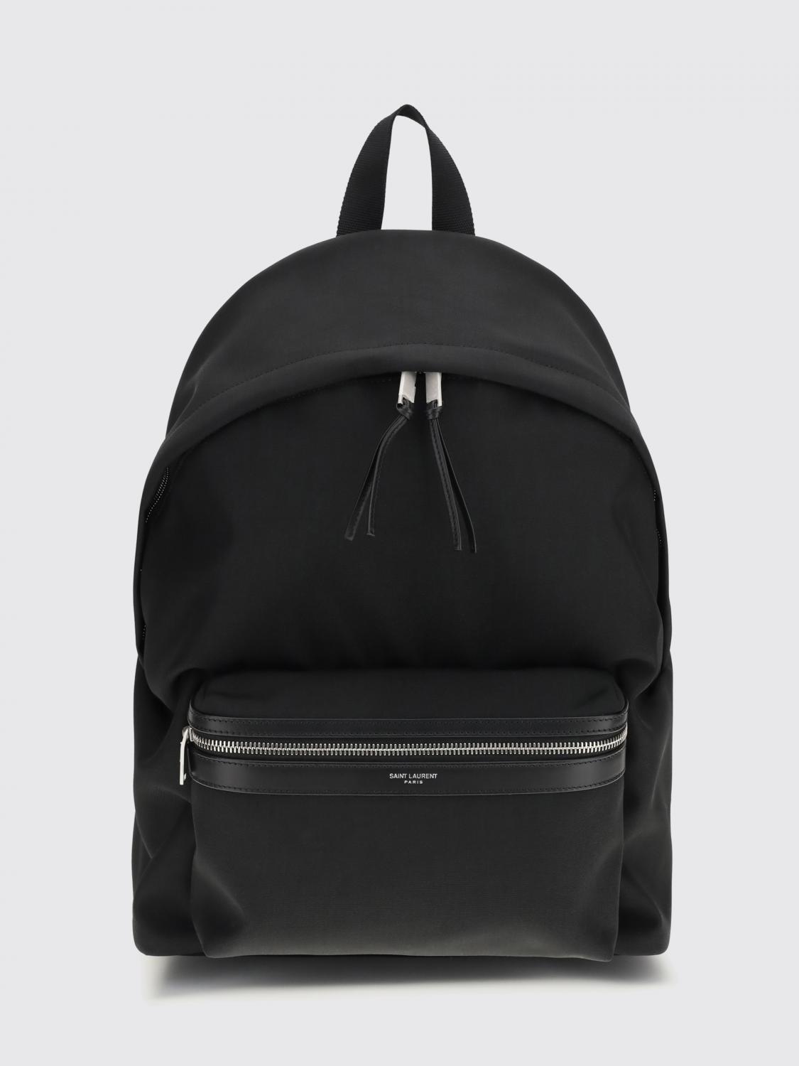 Saint Laurent Backpack Men Black SAINT LAURENT