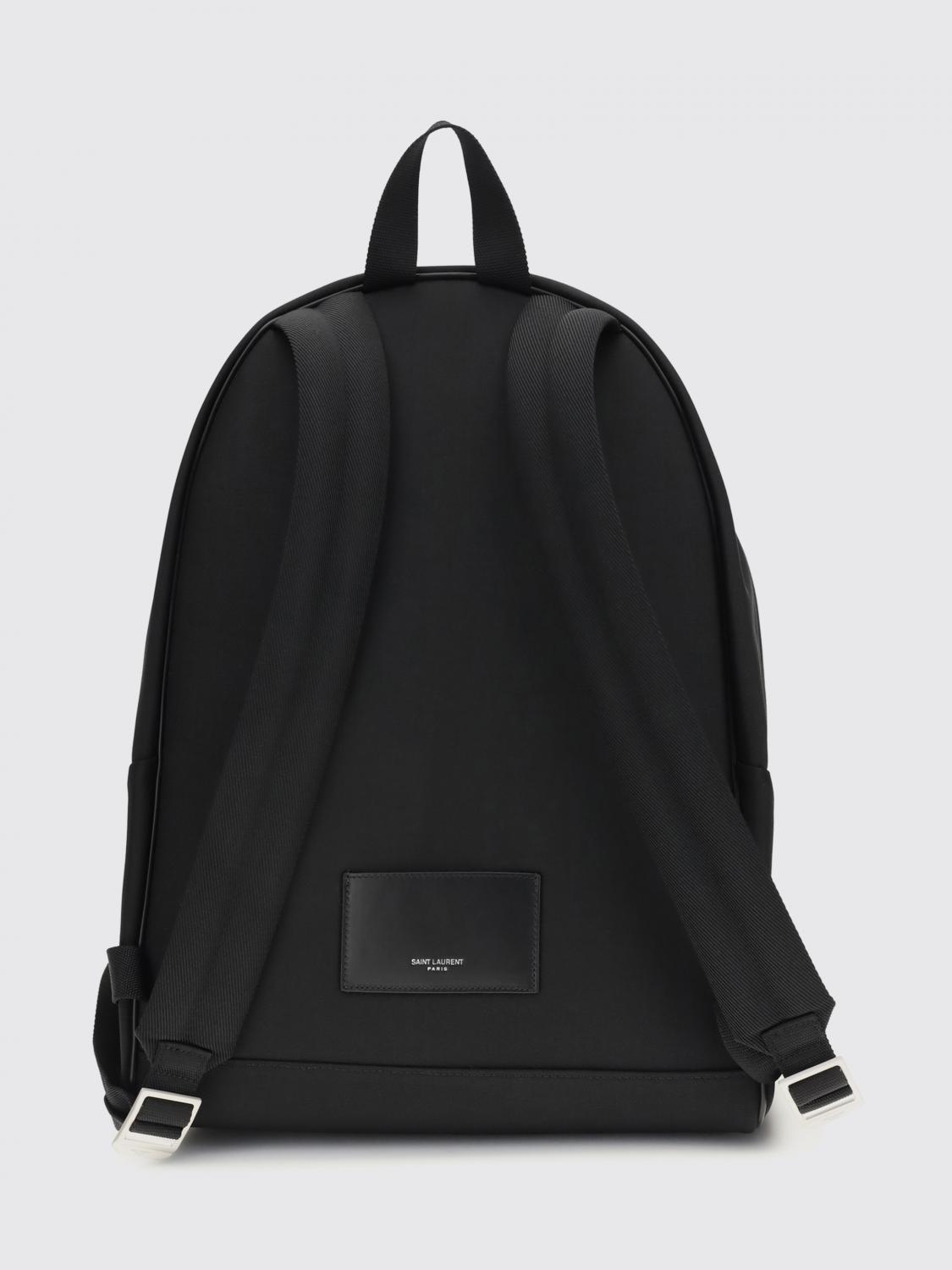 Saint Laurent Backpack Men Black SAINT LAURENT