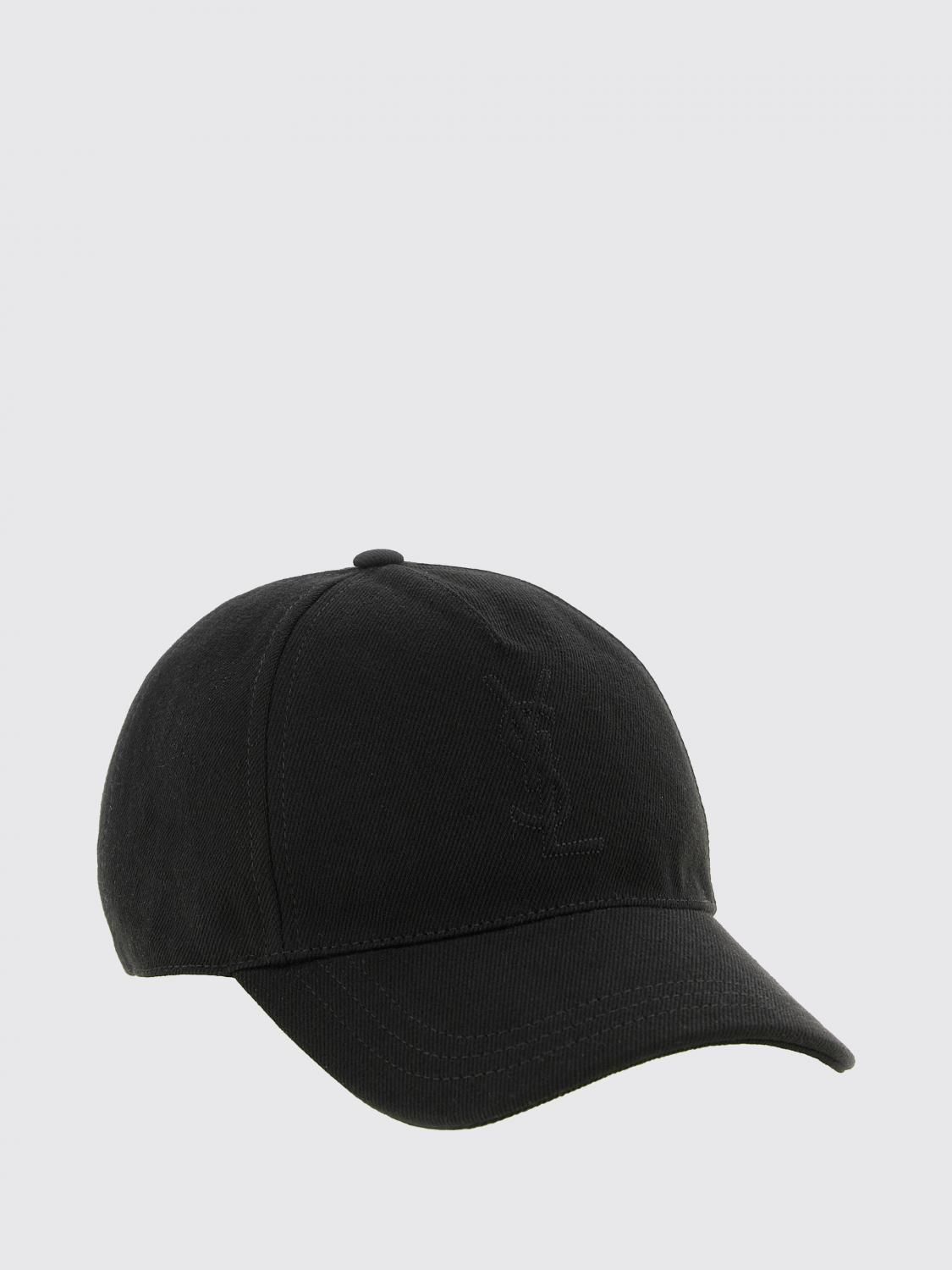 Saint Laurent Hat Men Black SAINT LAURENT