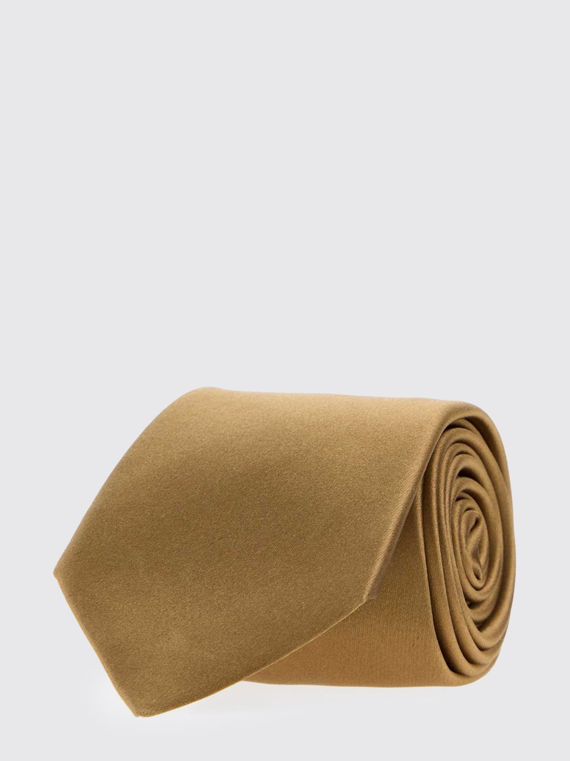 Saint Laurent Tie Men Beige SAINT LAURENT