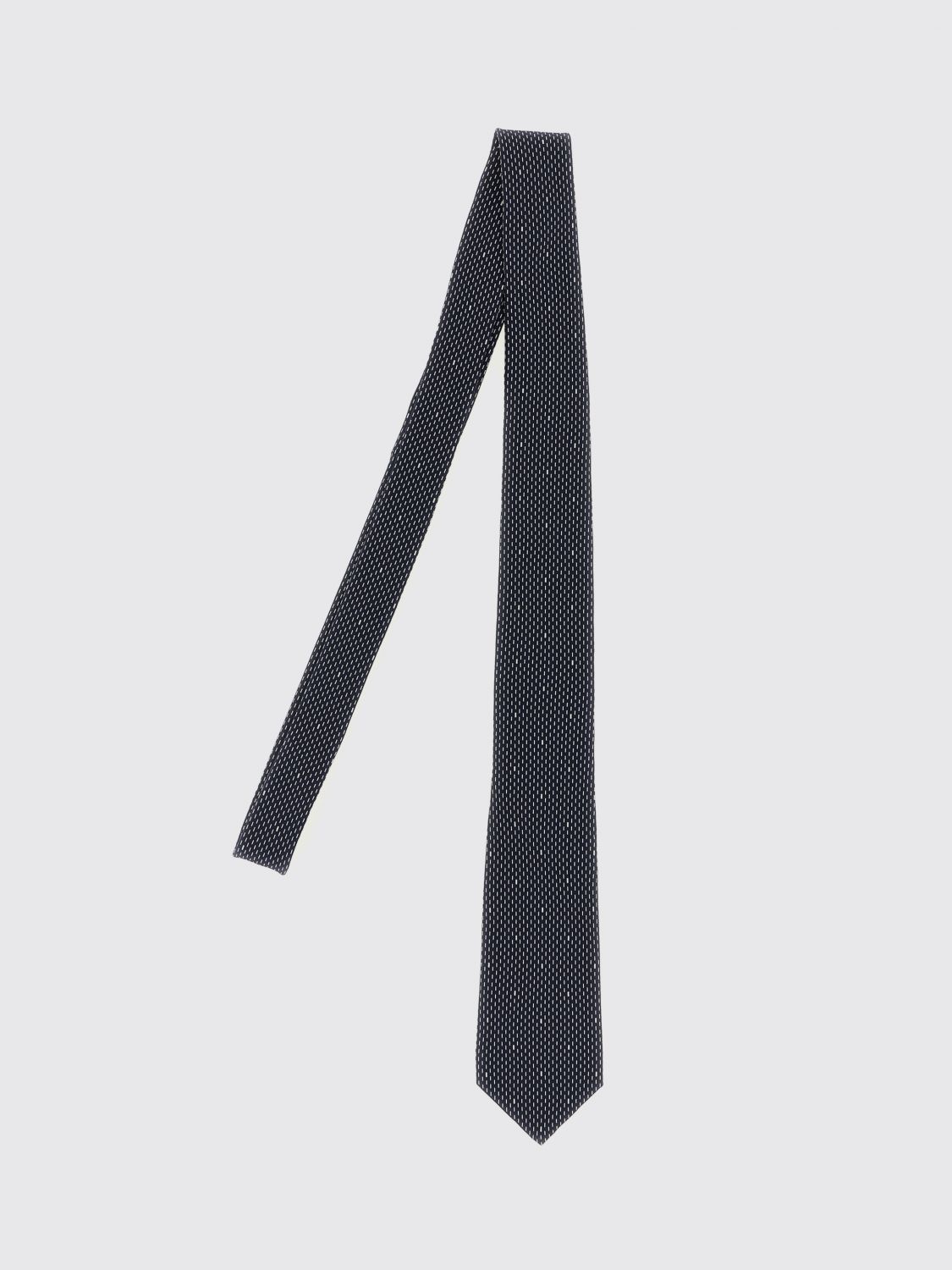 Saint Laurent Tie Men Navy SAINT LAURENT