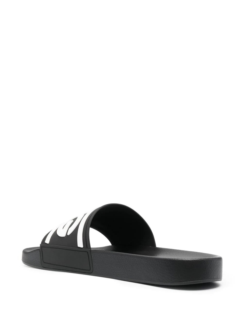 Dolce & Gabbana Men Beach Slippers With Logo Print DOLCE & GABBANA