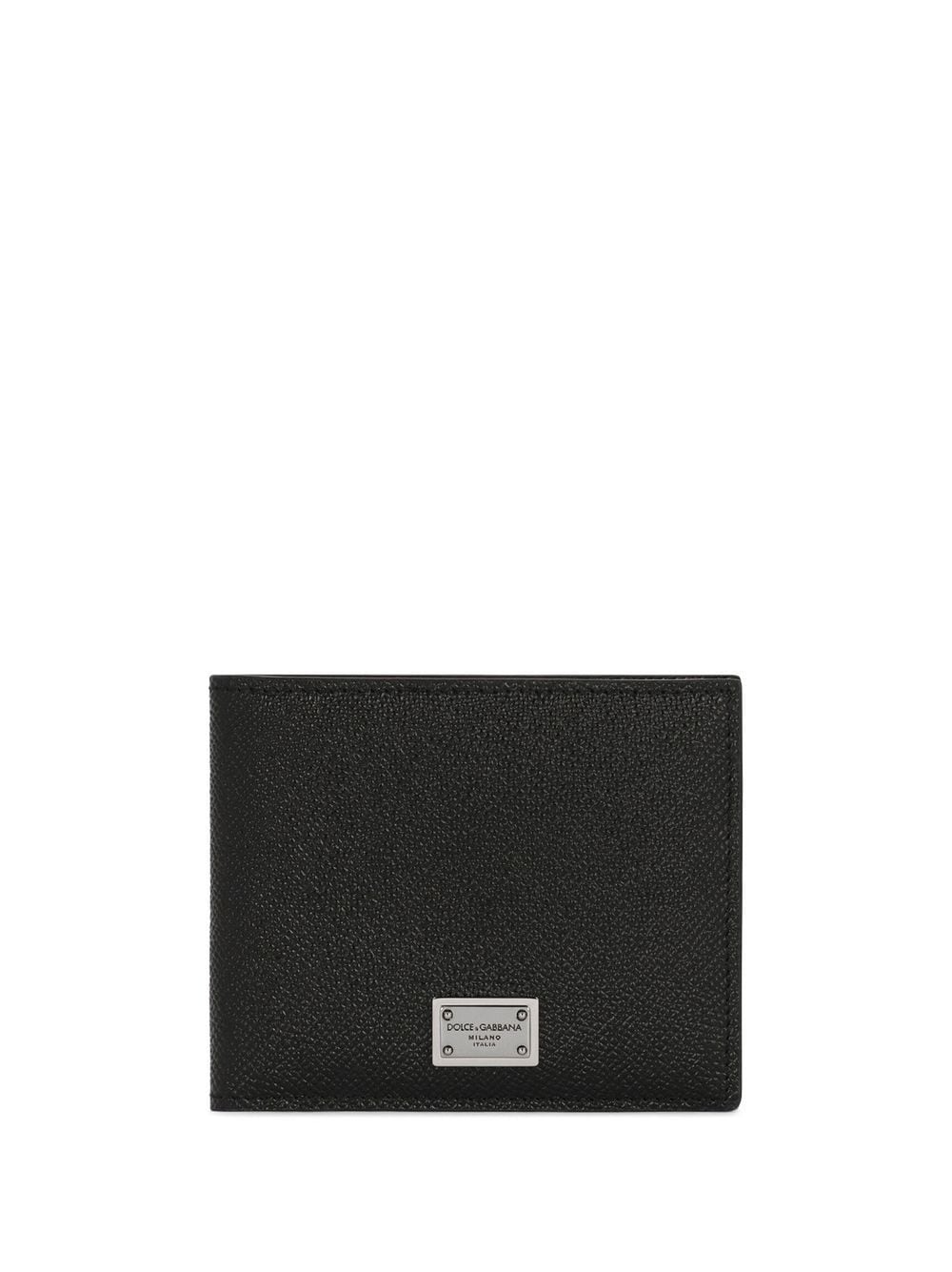 Dolce & Gabbana Men Bi-Fold Leather Wallet DOLCE & GABBANA