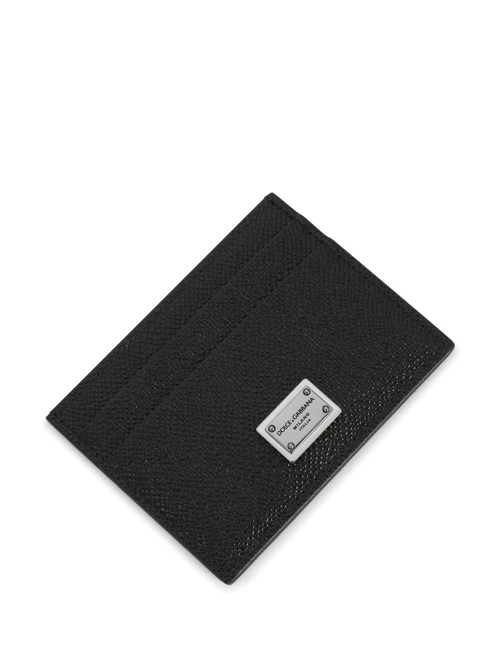 Dolce & Gabbana Men Card Holder With Logo Plaque DOLCE & GABBANA