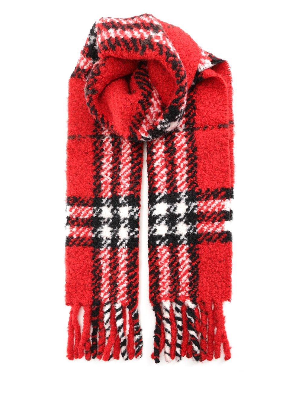Burberry Women Scarf With Fringes BURBERRY