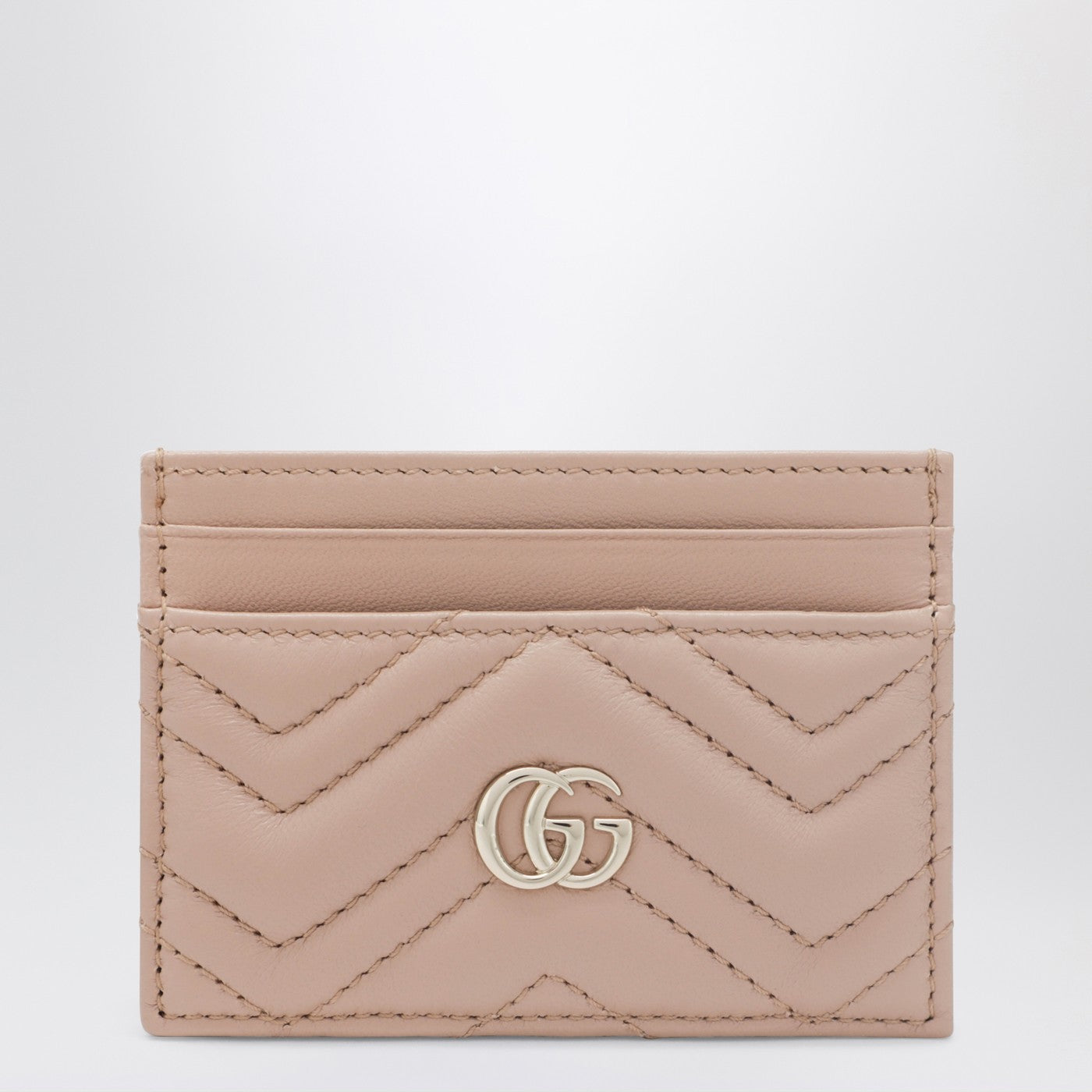 Gucci Pale Pink Gg Marmont Card Holder Women GUCCI