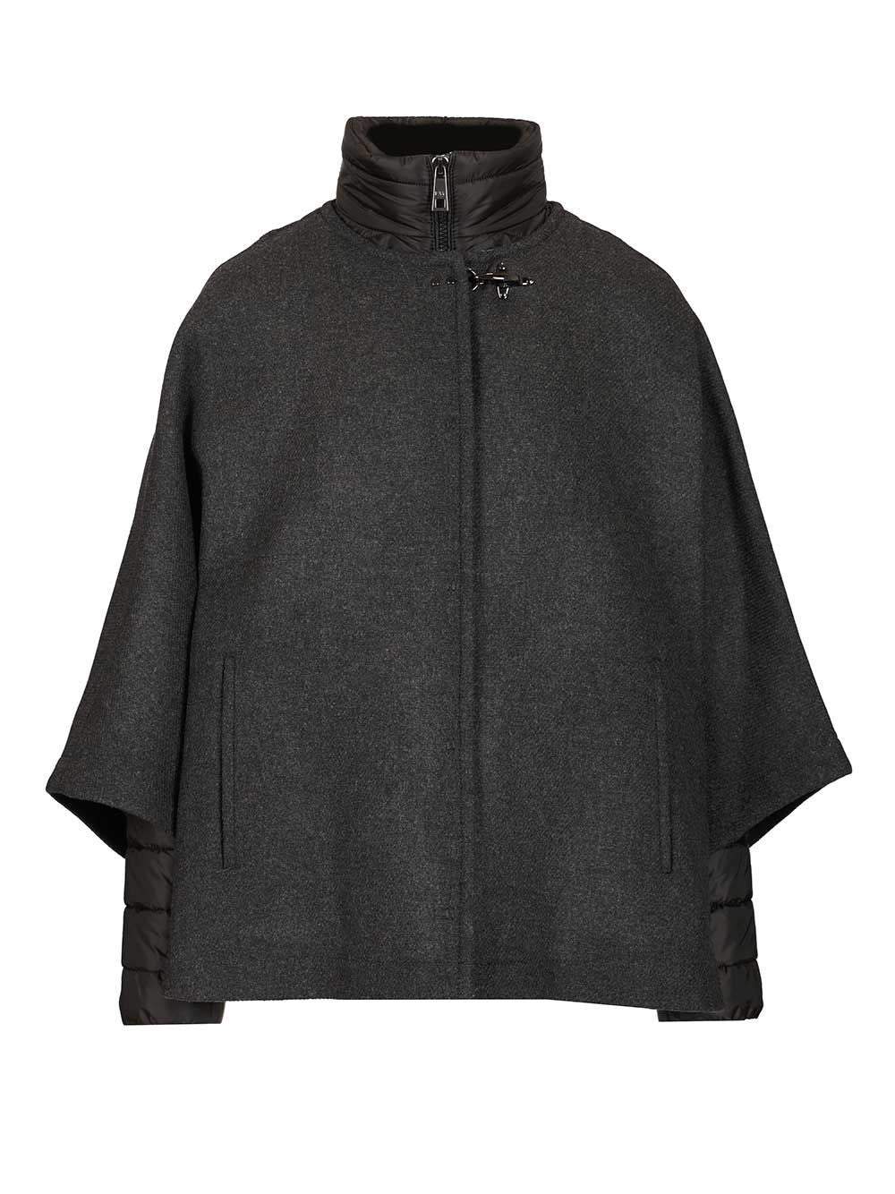 Fay Women Double Cap With Quilted Details FAY