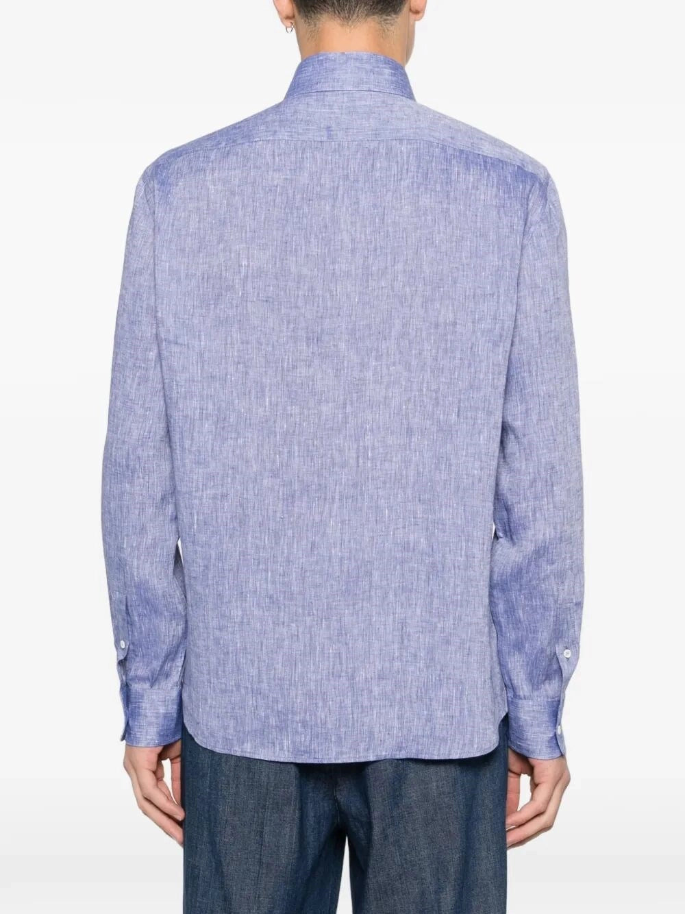 Brunello Cucinelli Men Linen Shirt BRUNELLO CUCINELLI