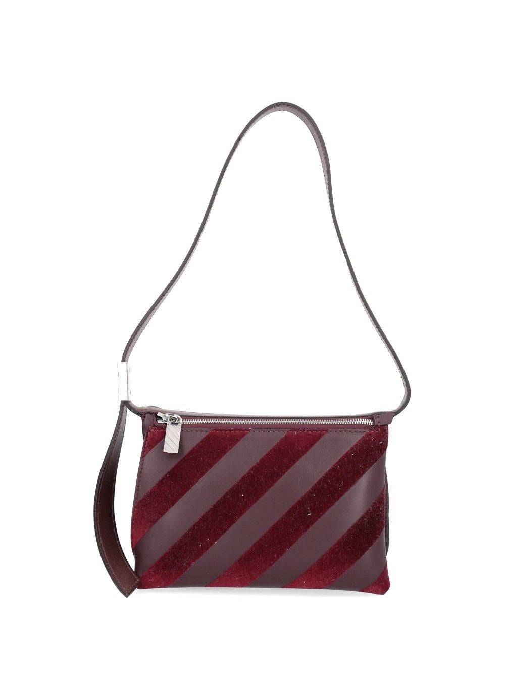 Off-White Women "Sandbag 404" Leather Shoulder Bag OFF-WHITE