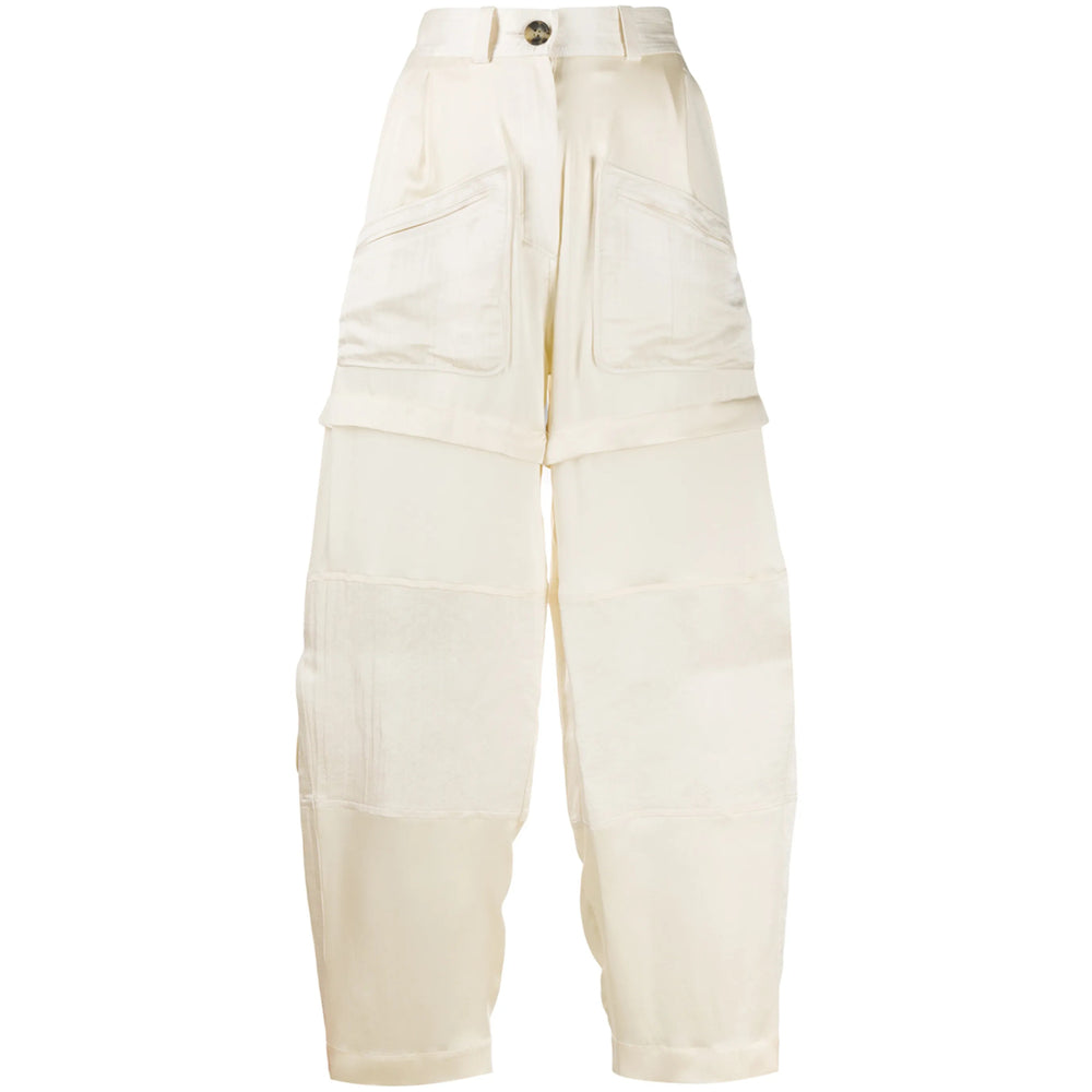 Lanvin Neutrals Trousers - Tapered Trousers Women LANVIN