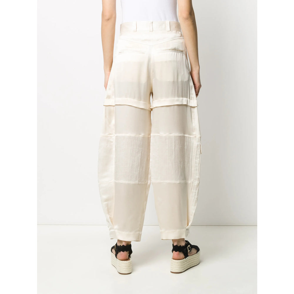 Lanvin Neutrals Trousers - Tapered Trousers Women LANVIN