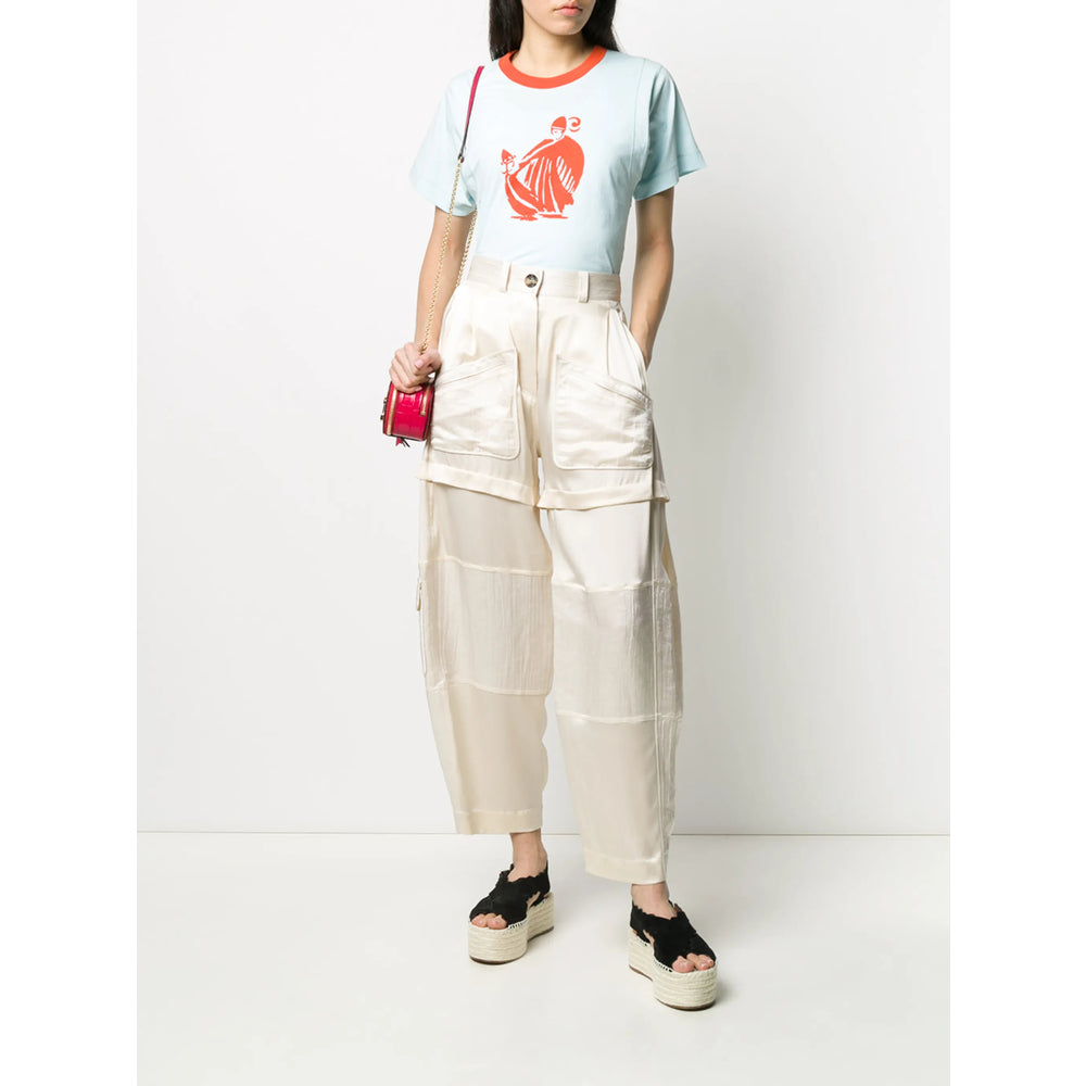 Lanvin Neutrals Trousers - Tapered Trousers Women LANVIN