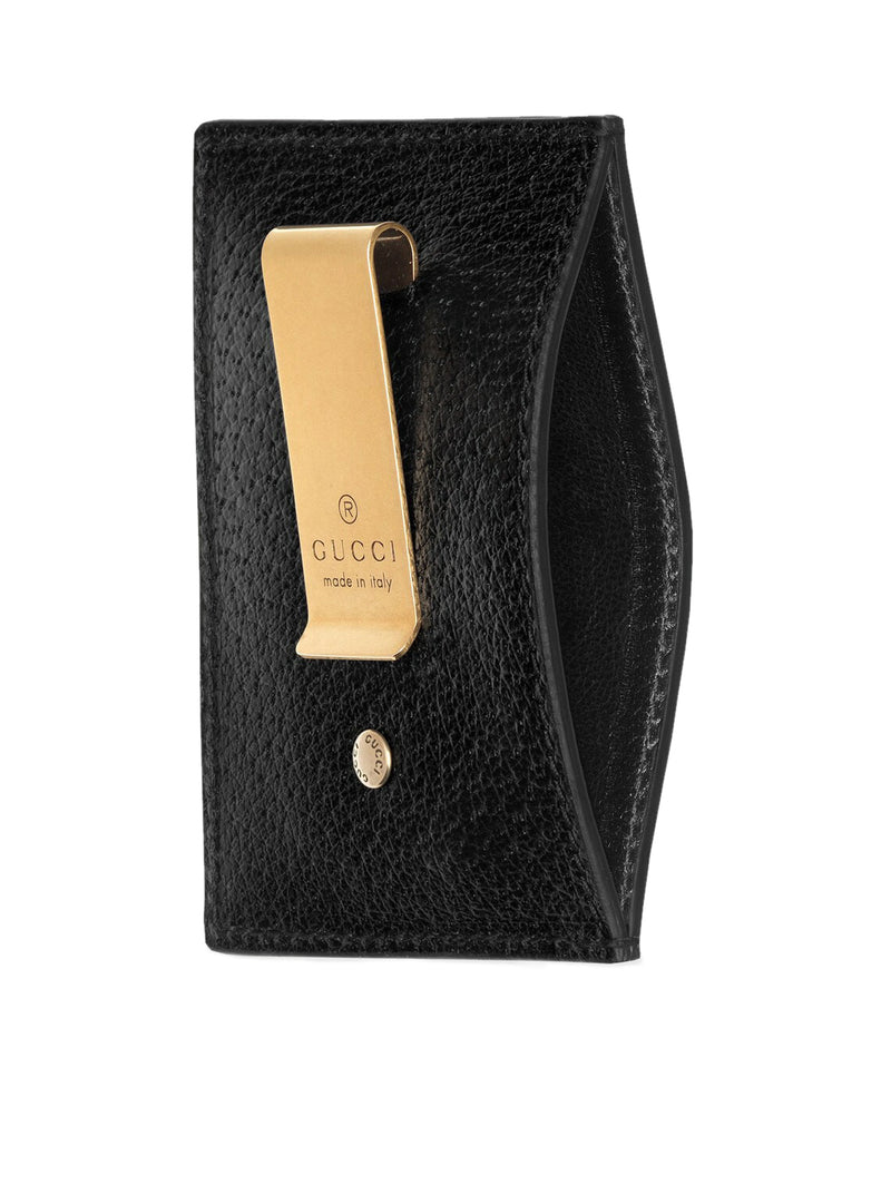 Gucci Men Gg Marmont Leather Money Clip GUCCI