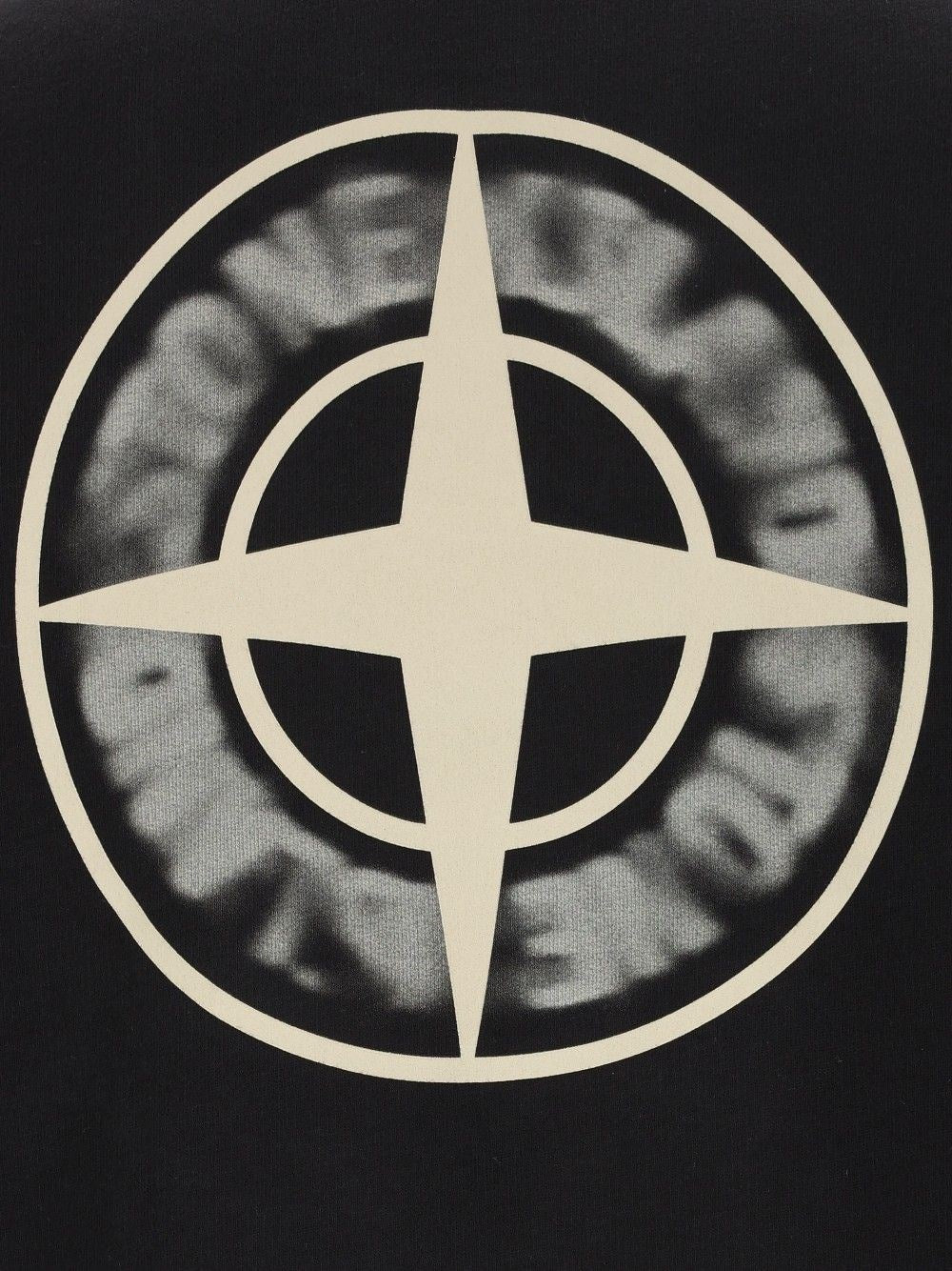 Stone Island Men Organic Cotton Fleece Crewneck Sweatshirt STONE ISLAND