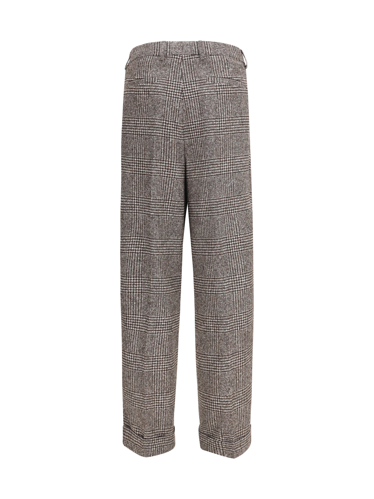 Dolce & Gabbana Men Alpaca Blend Prince Of Wales Pants DOLCE & GABBANA