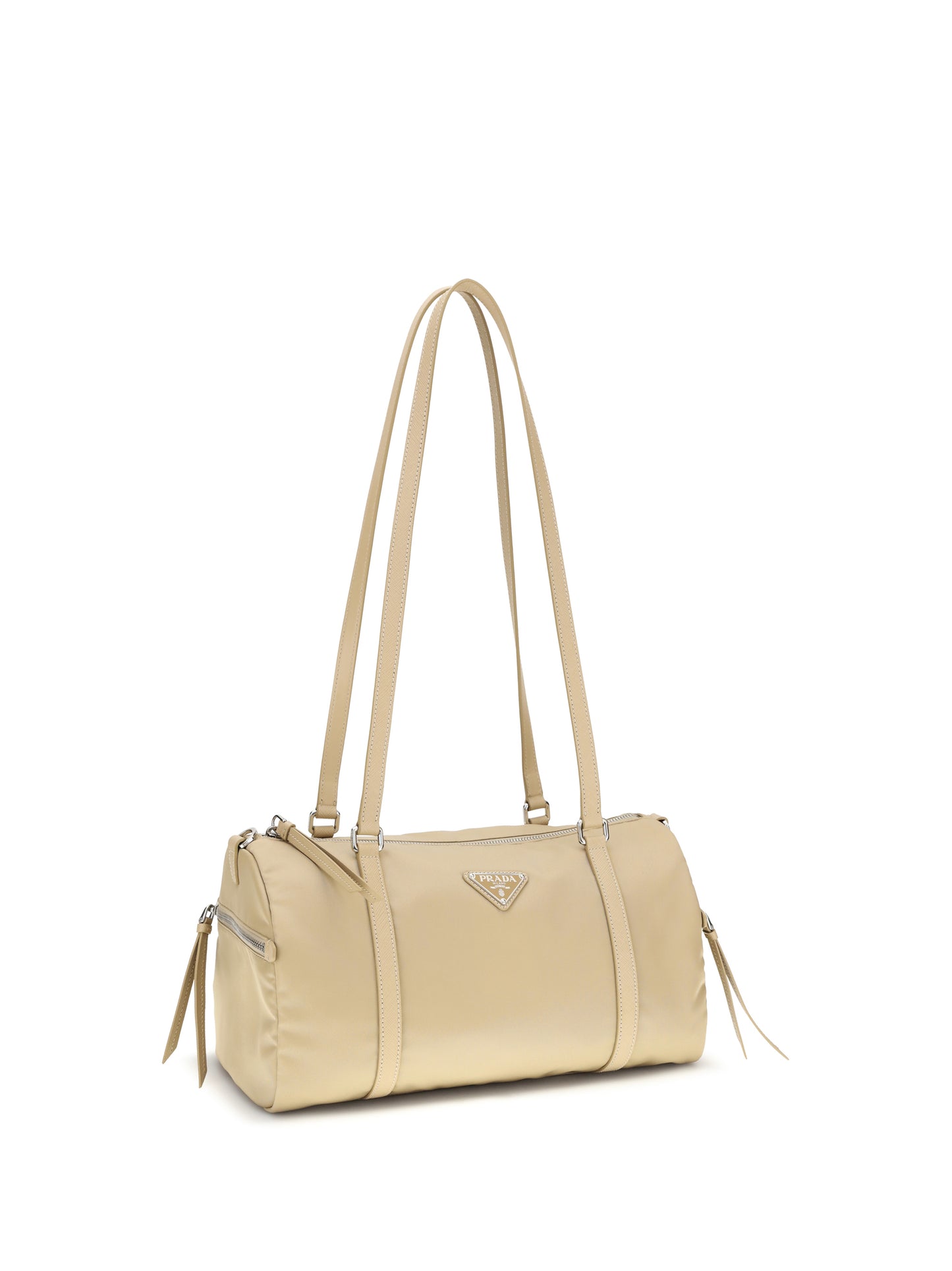 Prada Women Large Re-Nylon And Saffiano Shoulder Bag PRADA
