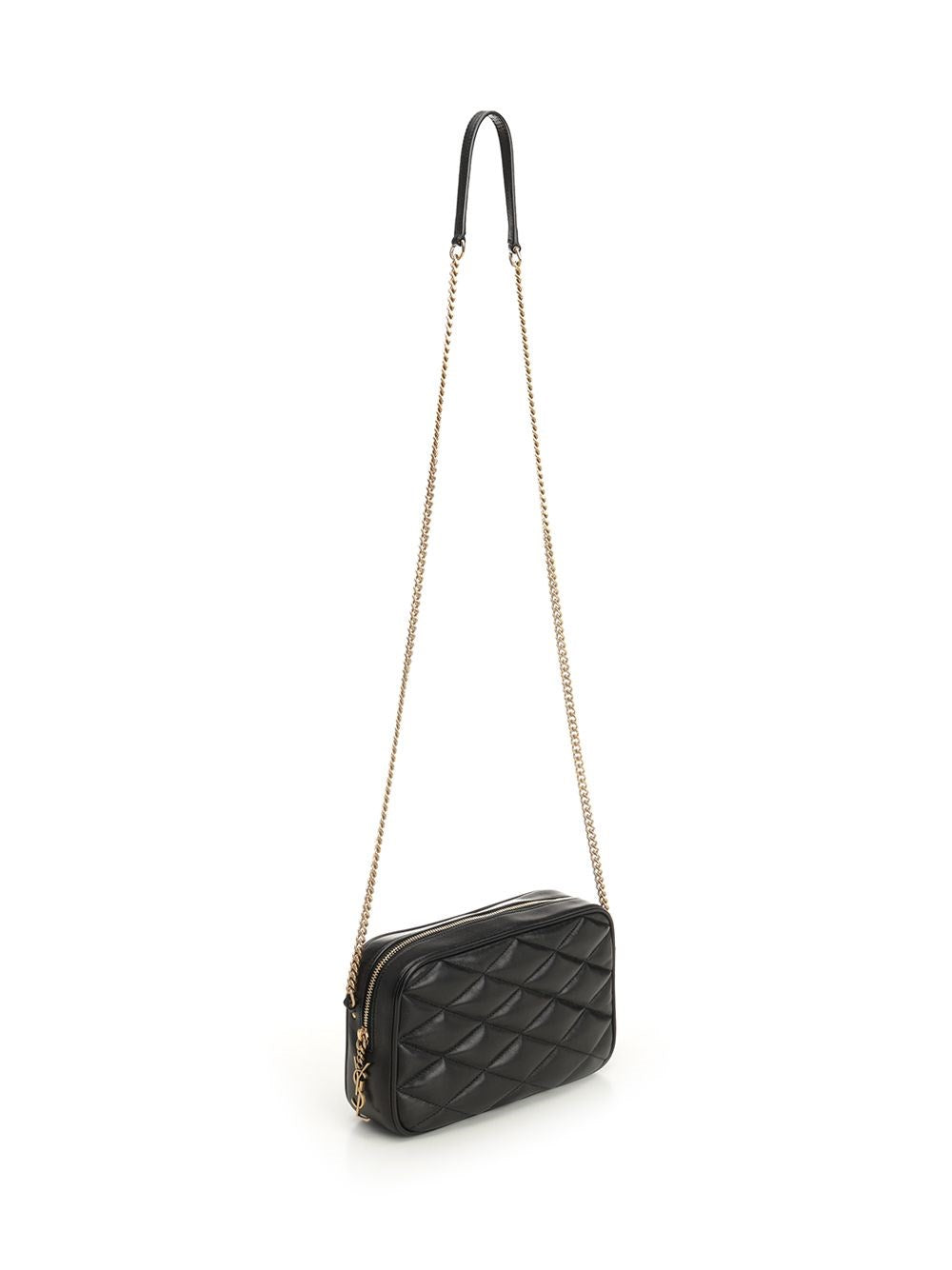 Saint Laurent Women Quilted Leather Camera Bag SAINT LAURENT