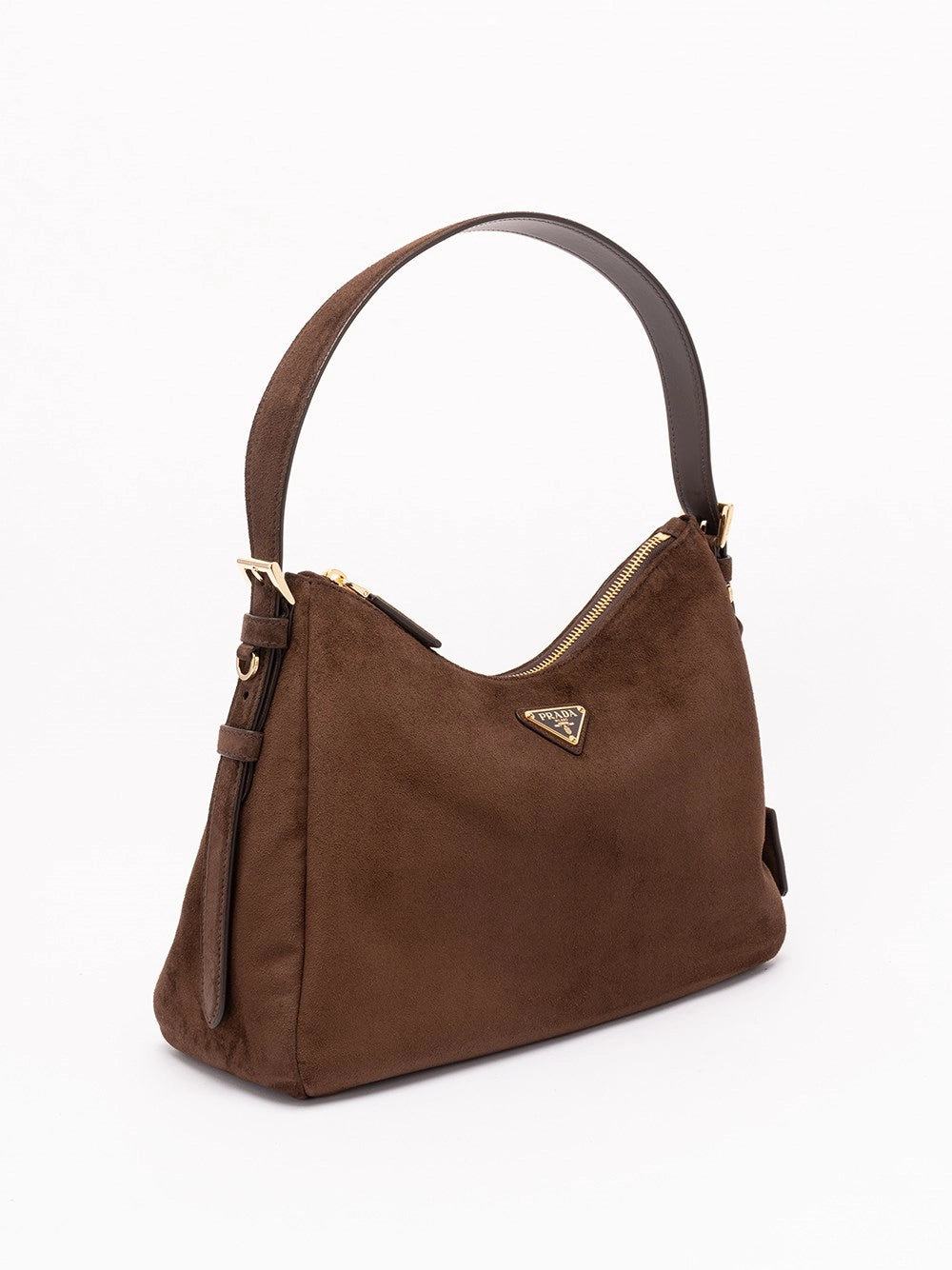 Prada Women Suede Shoulder Bag PRADA