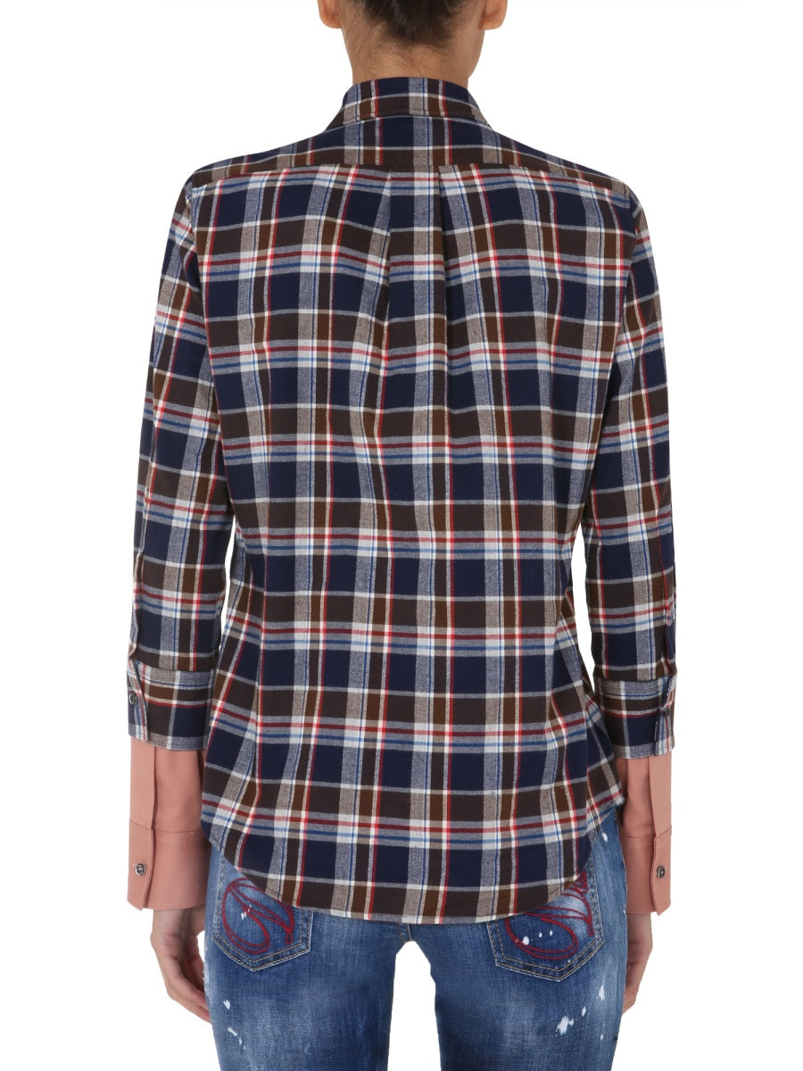 Dsquared Women Flannel Shirt DSQUARED2