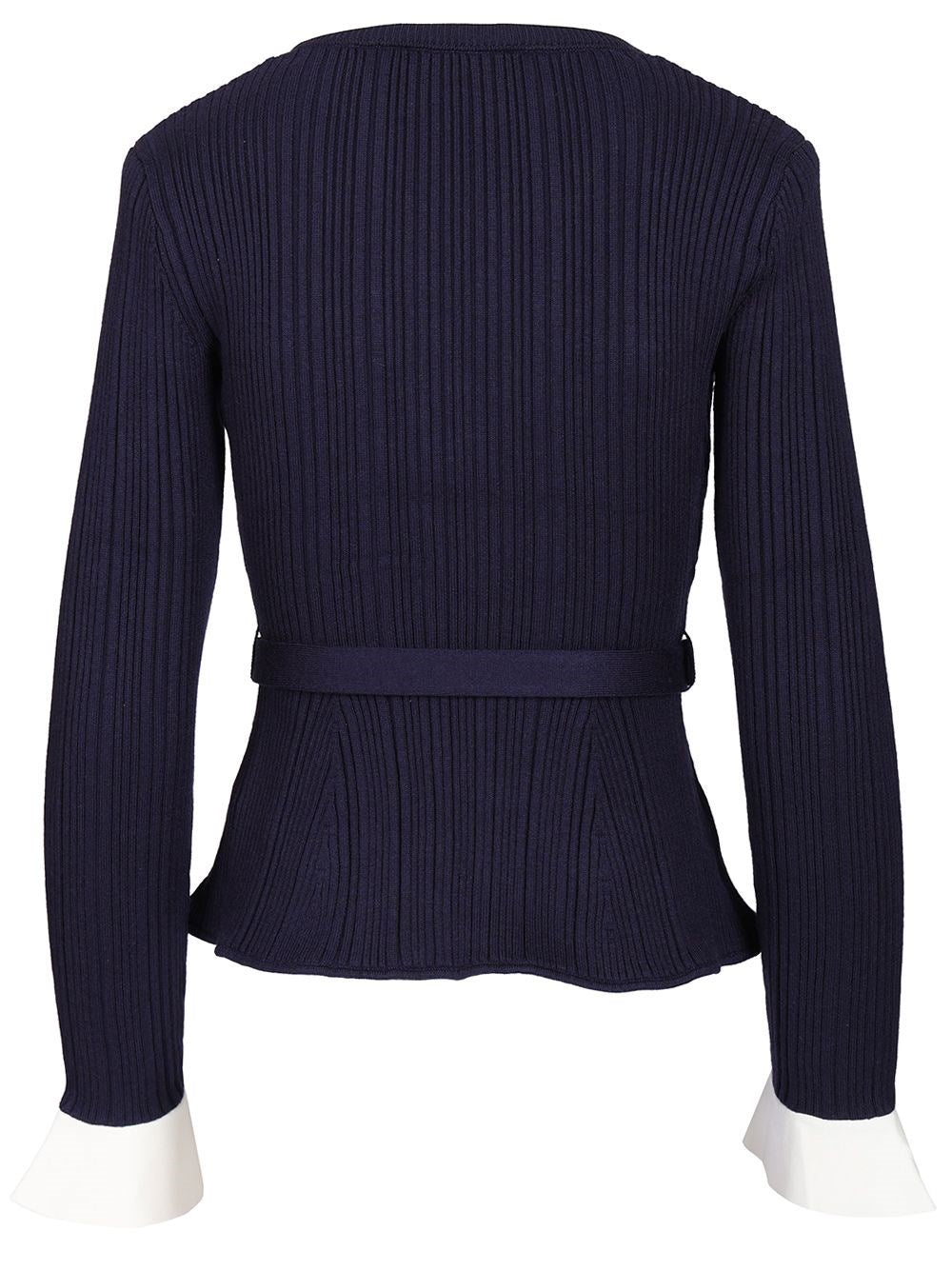 Self-Portrait Women Ribbed Cardigan SELF-PORTRAIT