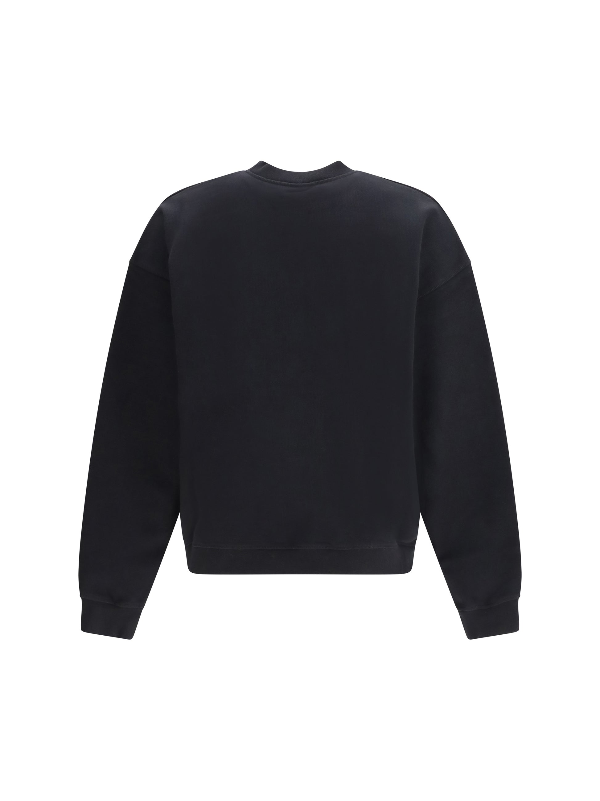 Dsquared2 Men Cotton Crewneck Sweatshirt With Logo DSQUARED2