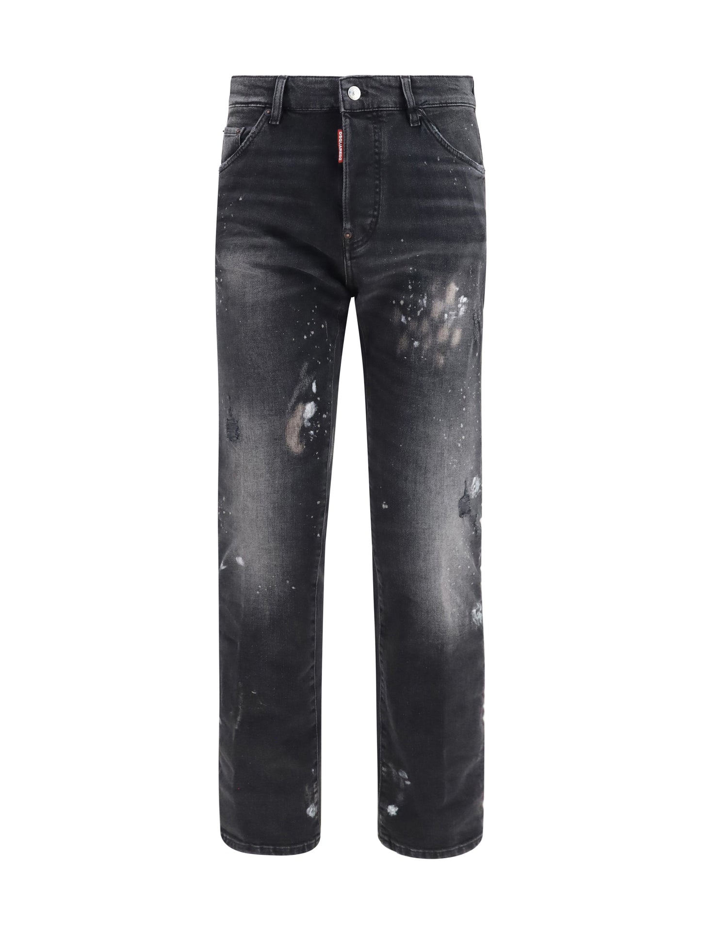 Dsquared2 Men Teddy Dark Wash Stretch Denim Jeans DSQUARED2