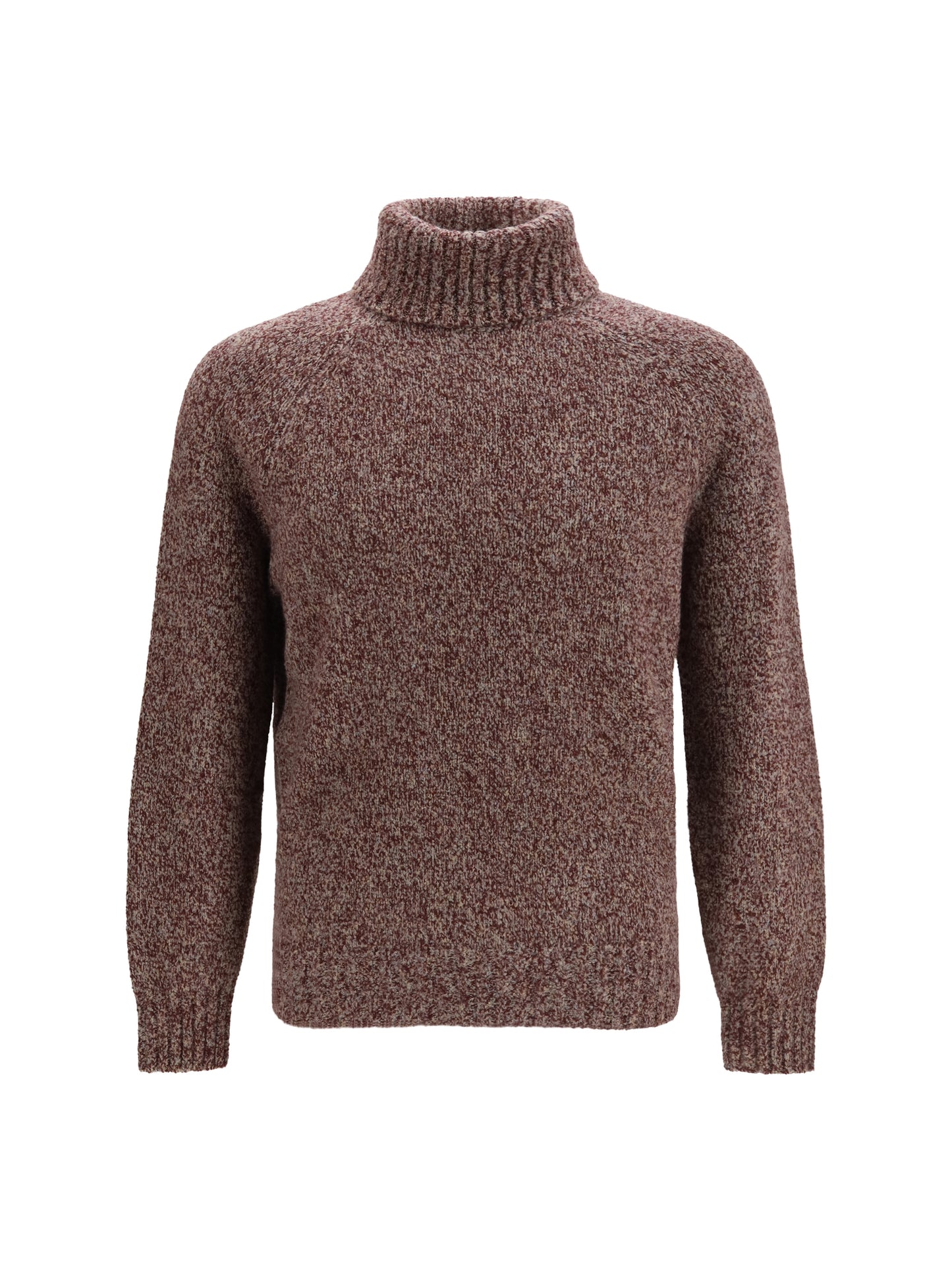 Brunello Cucinelli Men Wool, Silk And Cashmere Turtleneck Sweater BRUNELLO CUCINELLI