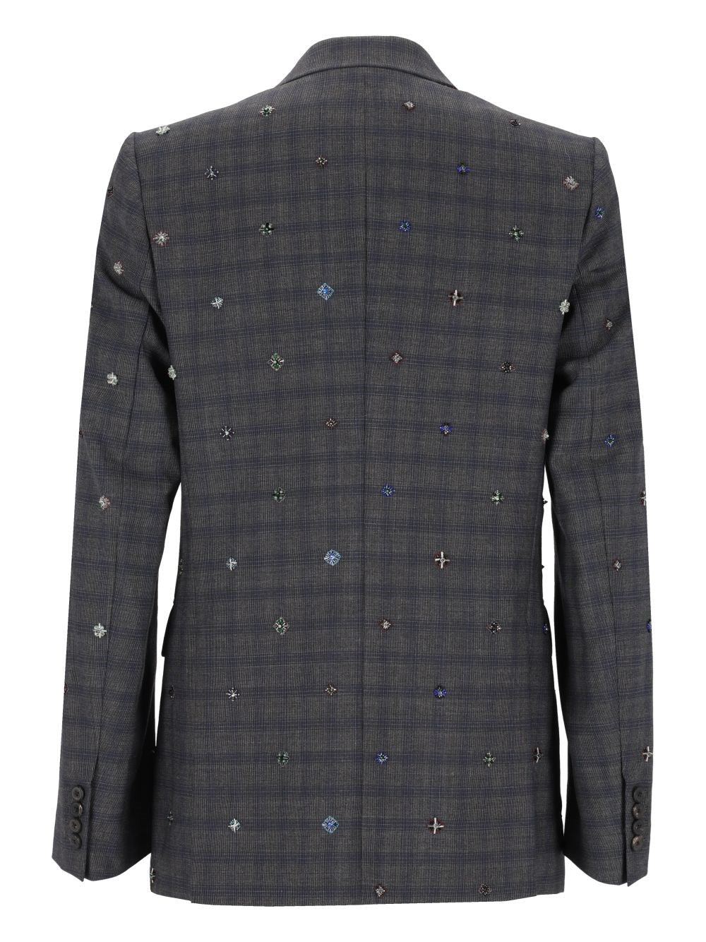 Dries Van Noten Men Embroidered Wool Blazer DRIES VAN NOTEN