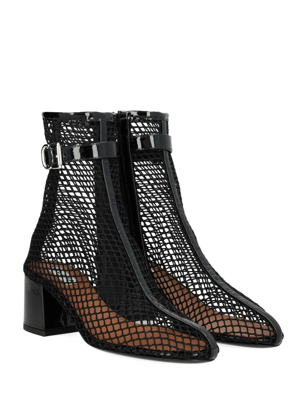 Alaïa Women Mesh Ankle Boots ALAIA
