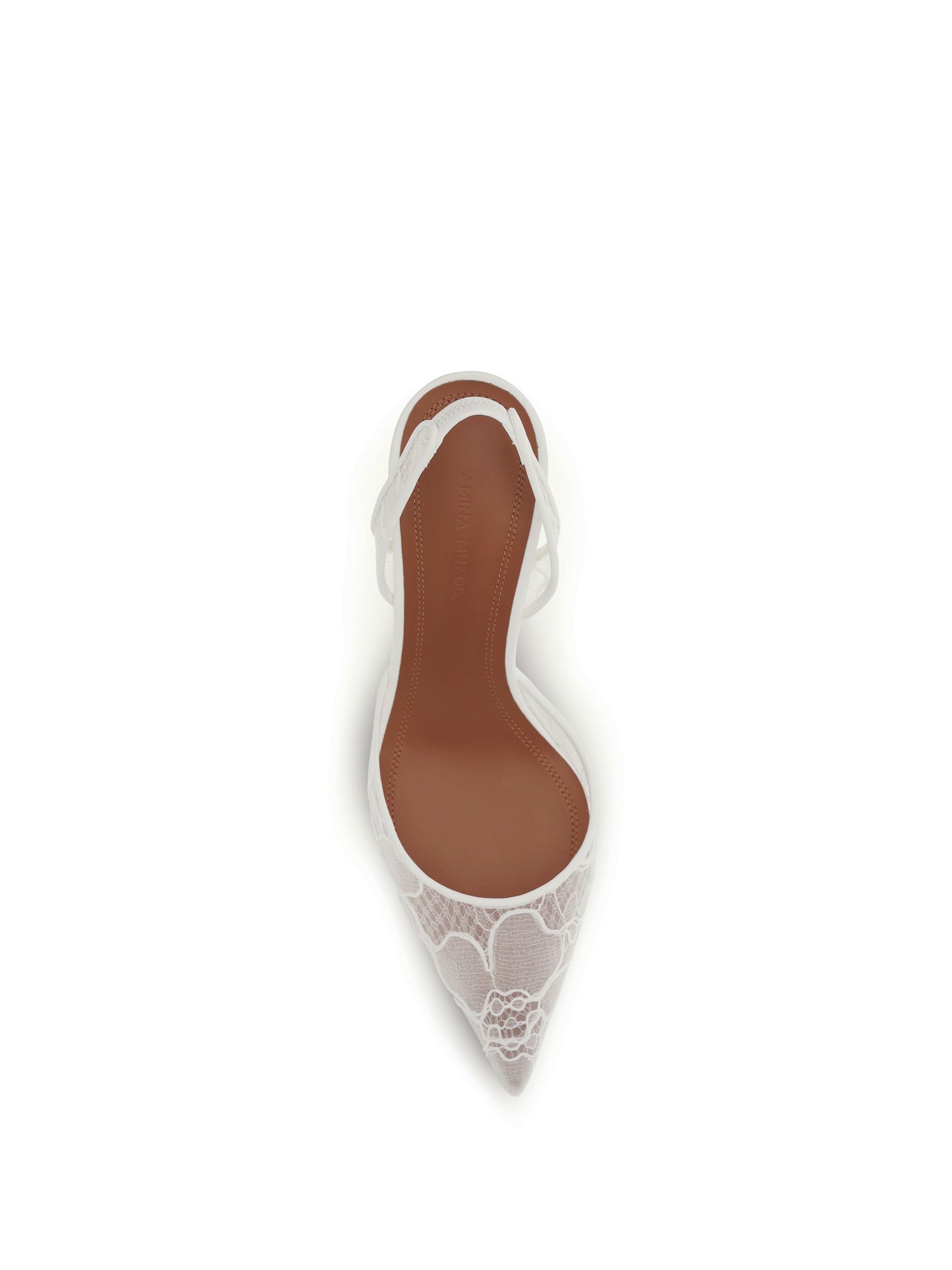 Amina Muaddi Women Holli Lace Pumps AMINA MUADDI