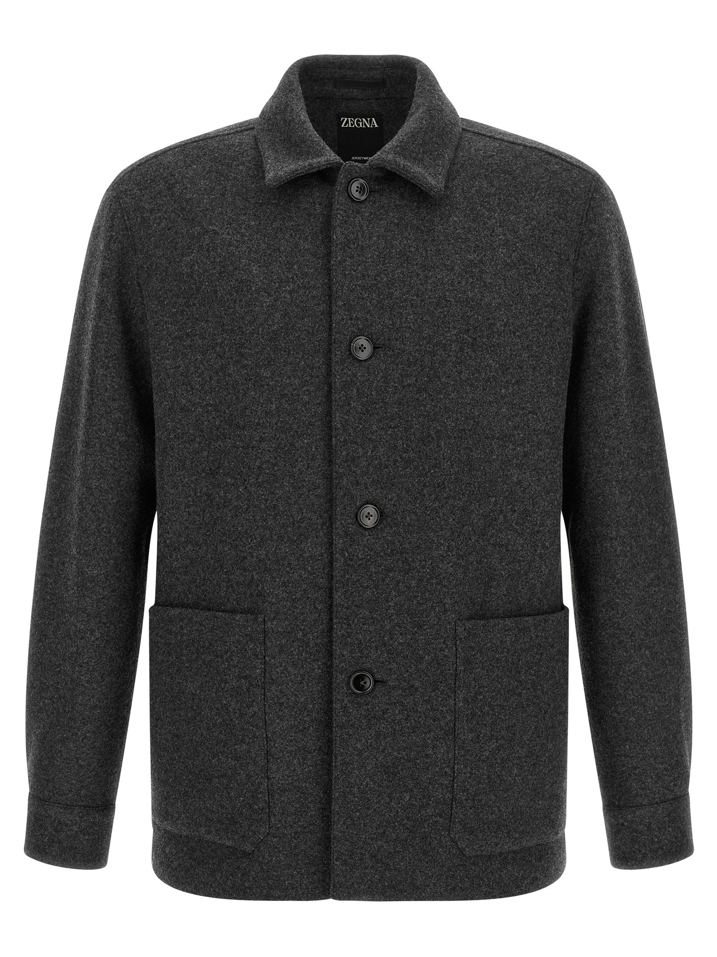 Zegna Men Jersey Overshirt ZEGNA