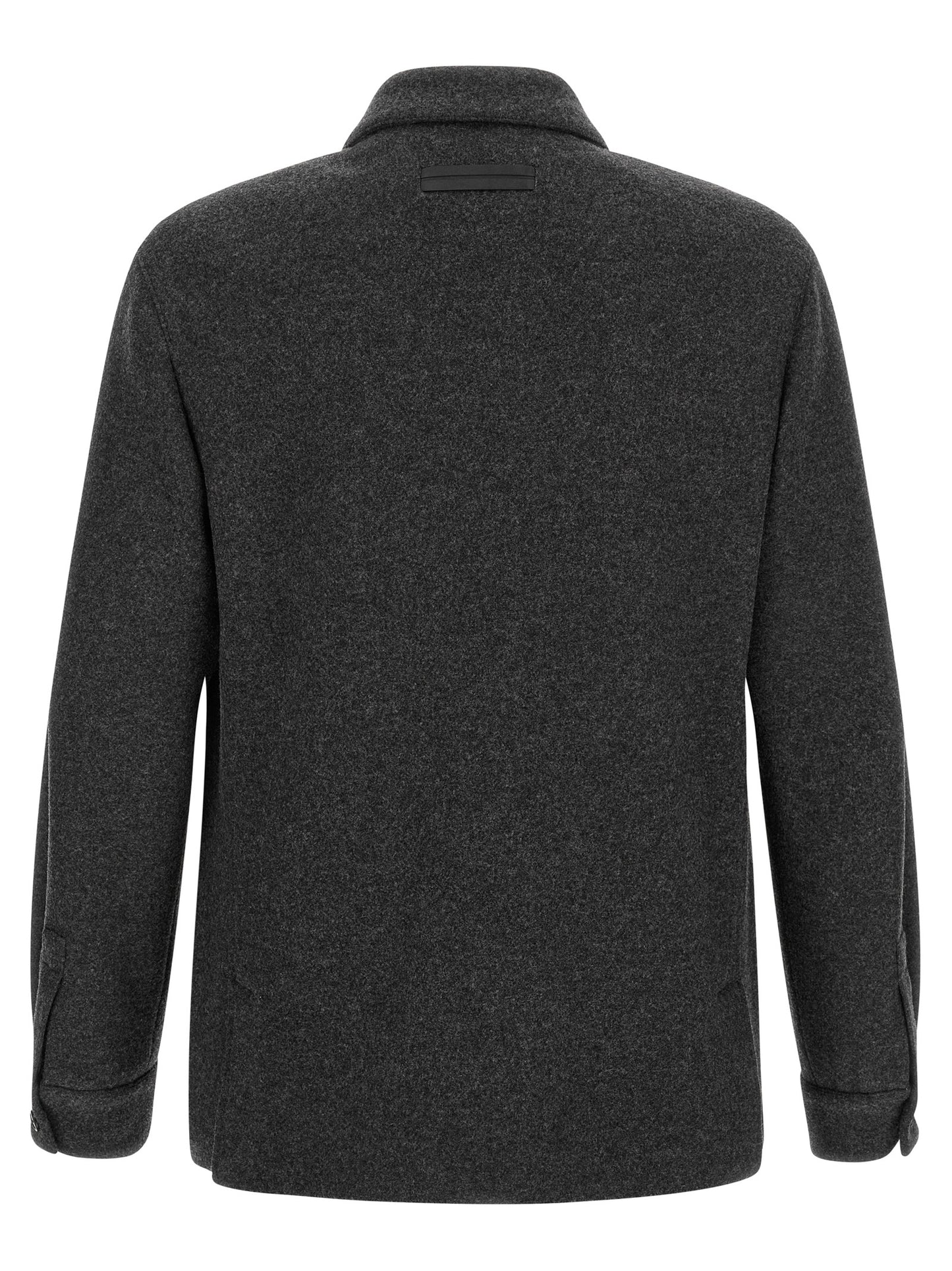 Zegna Men Jersey Overshirt ZEGNA