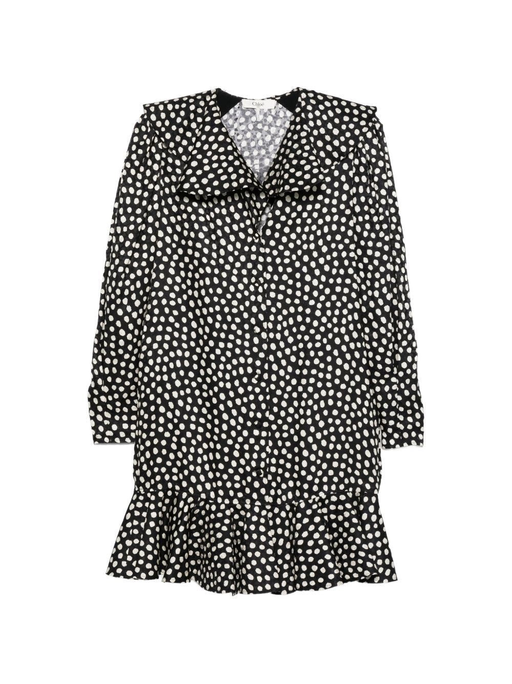 Chloe' Women Long-Sleeved Mini Dress CHLOE