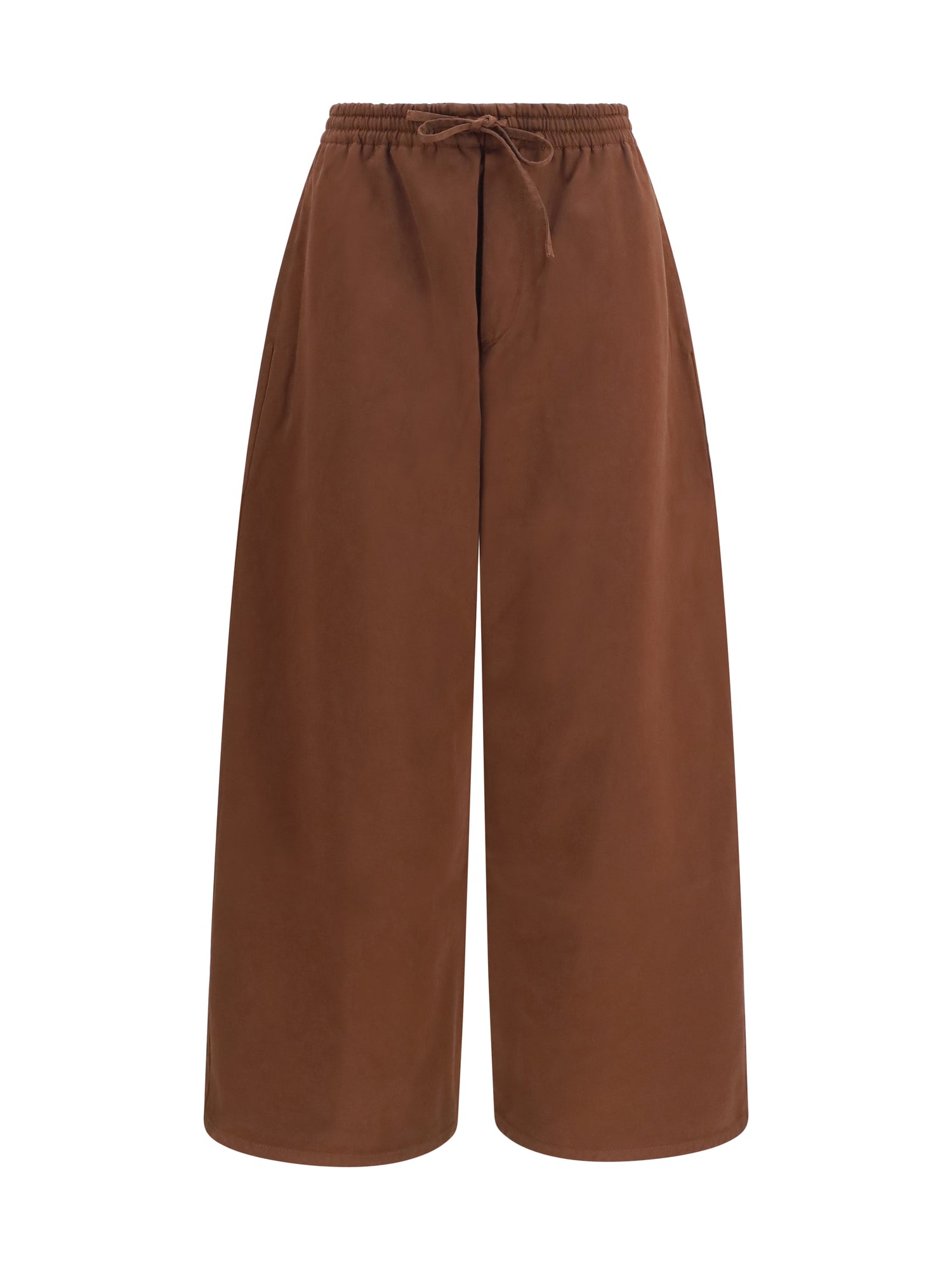 Loewe Men Drawstring Cotton Pants LOEWE