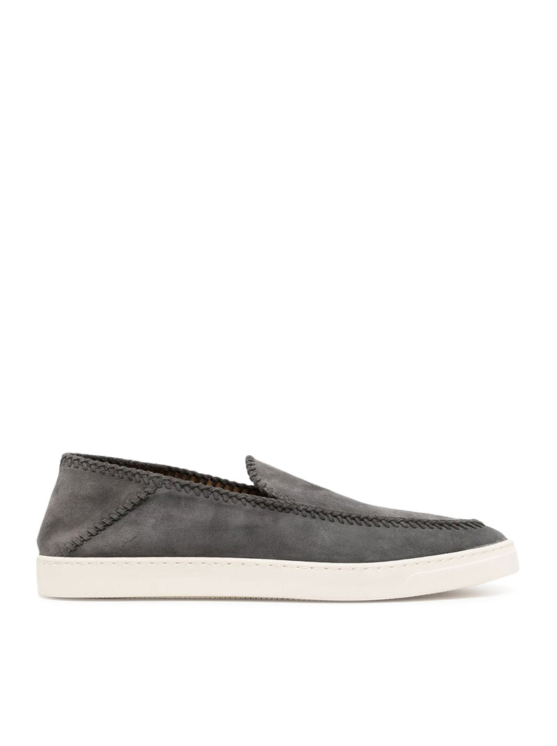 Giorgio Armani Men Galleria 3 Slip-On In Suede GIORGIO ARMANI